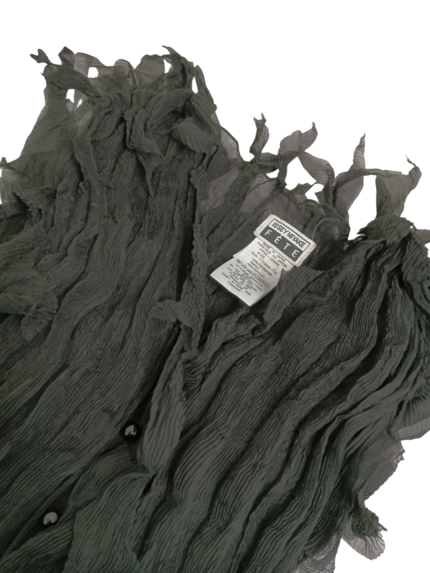 ISSEY MIYAKE FETE Pleats Vest SIZE Free