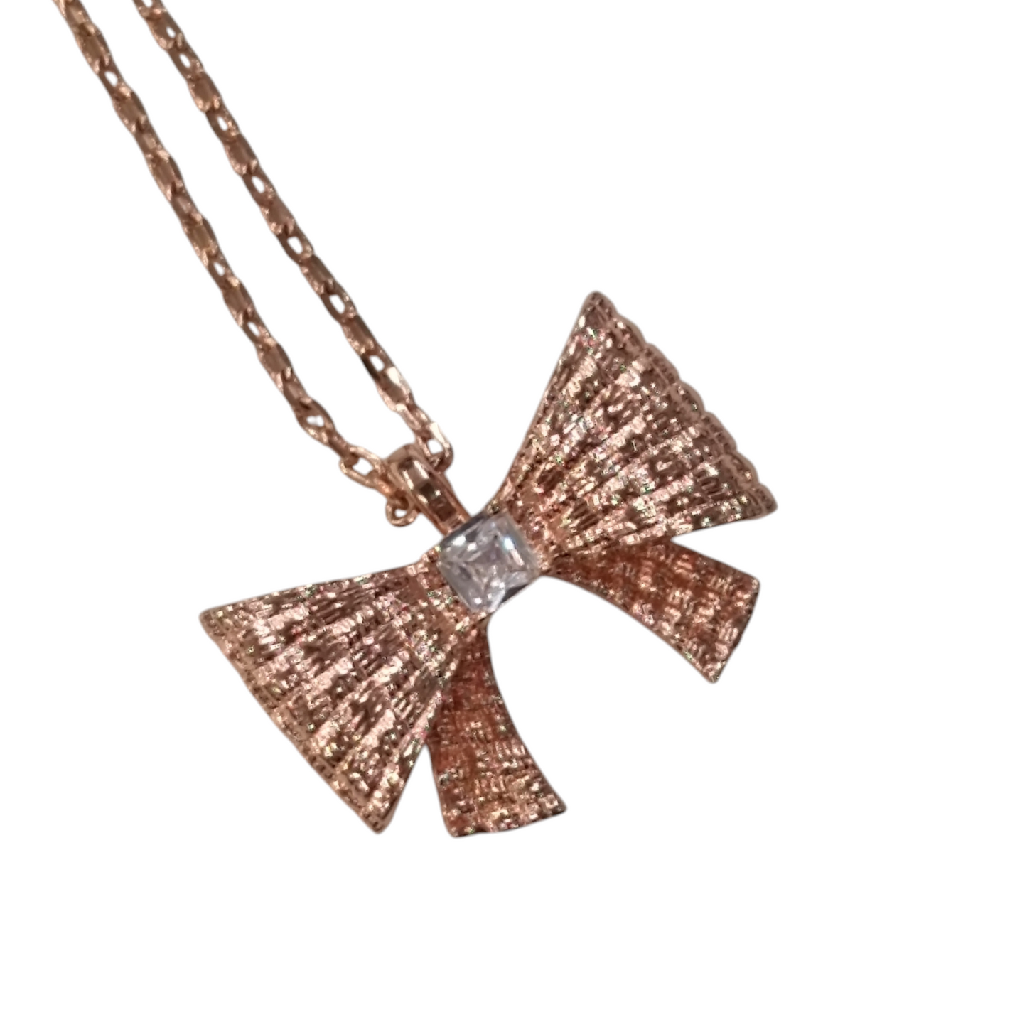 Kate Spade Necklace Pink Ribbon