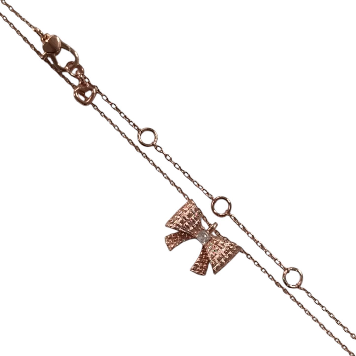 Kate Spade Necklace Pink Ribbon