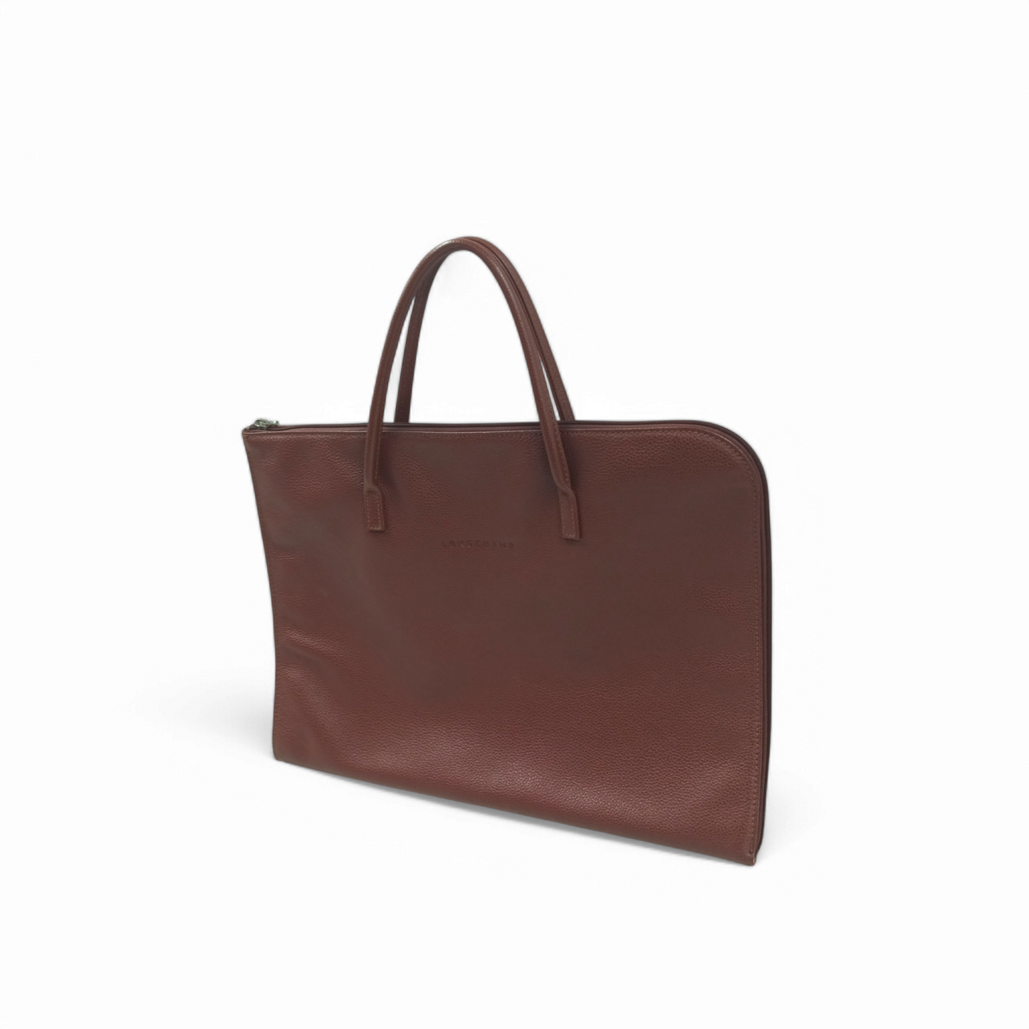 LONGCHAMP Hand bag L2115021 Brown Rank B