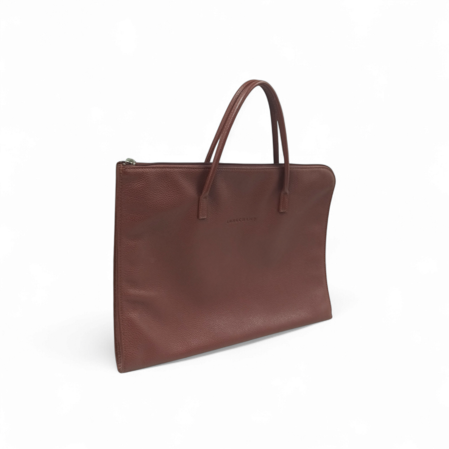 LONGCHAMP Hand bag L2115021 Brown Rank B
