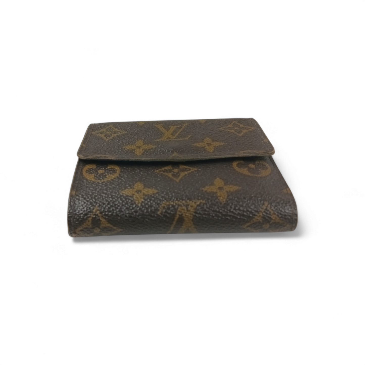 LOUIS VUITTON Two-fold Wallet M61654 *Damage* SP0141 Brown Rank C