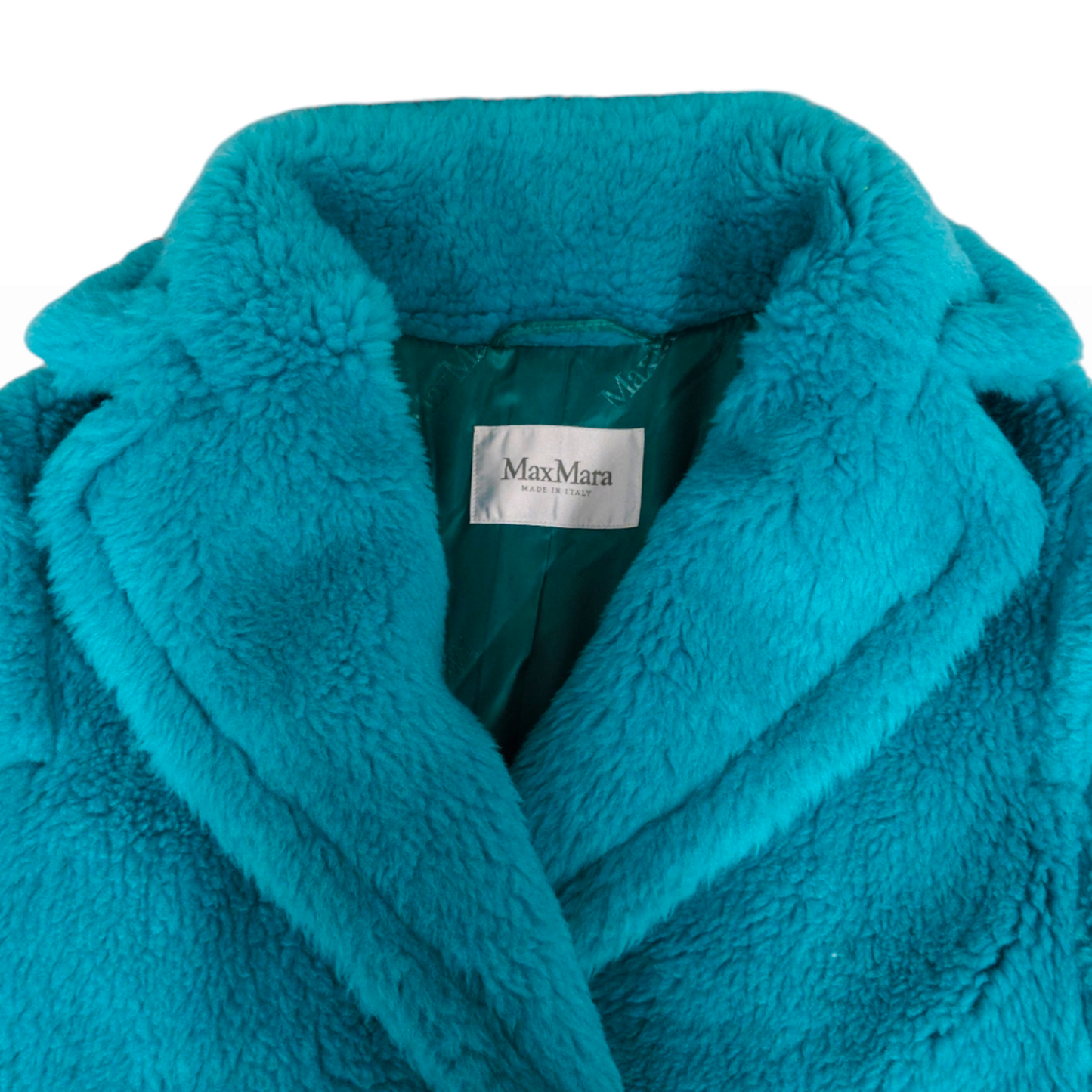 MaxMara Coat Size XS Lady's Blue 101613196 *Stain* Rank B