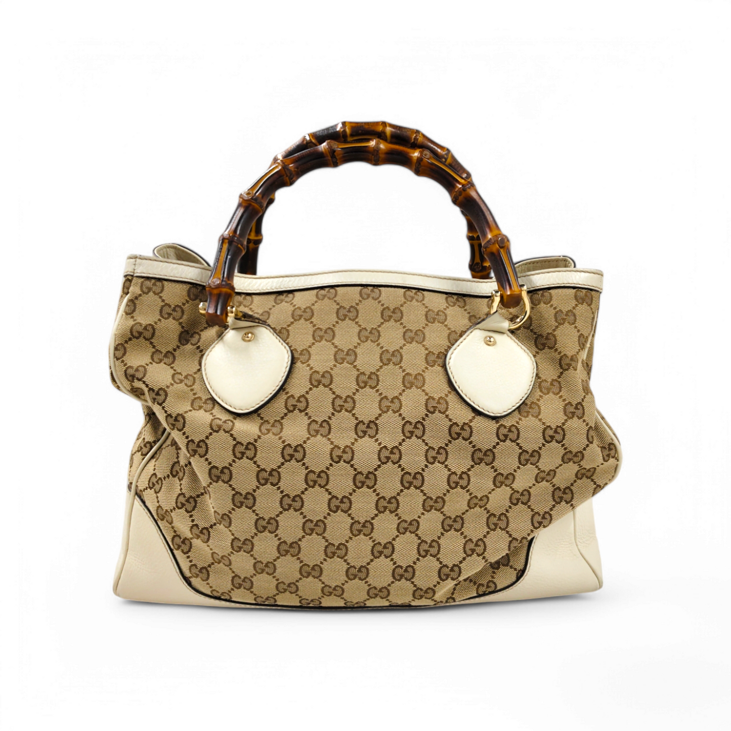 GUCCI Handbag 282317 203998 Brown *Stain* Rank B