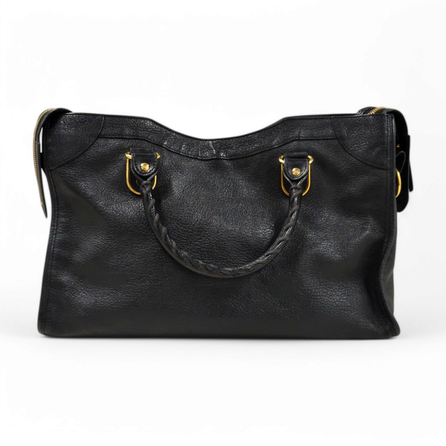 BALENCIAGA 2WAY Bag Black 390154 1000 Rank B