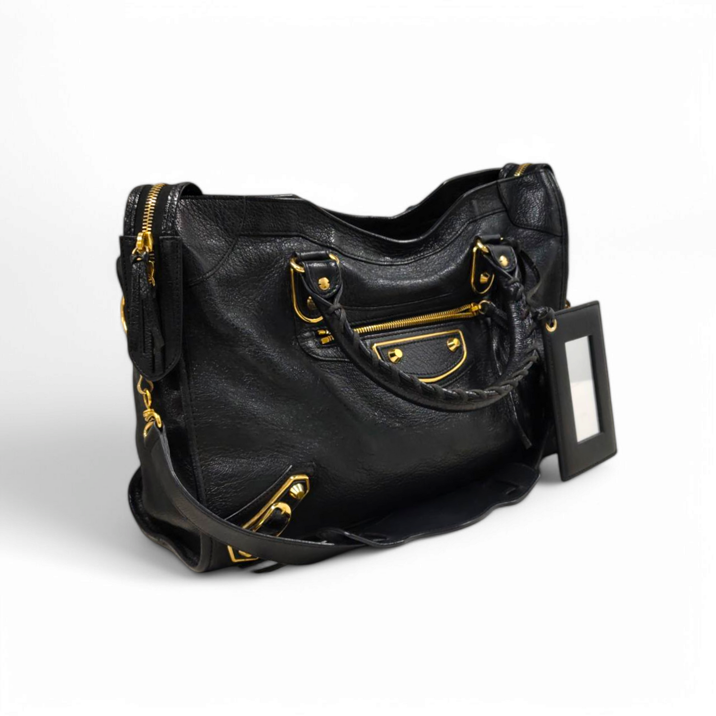 BALENCIAGA 2WAY Bag Black 390154 1000 Rank B