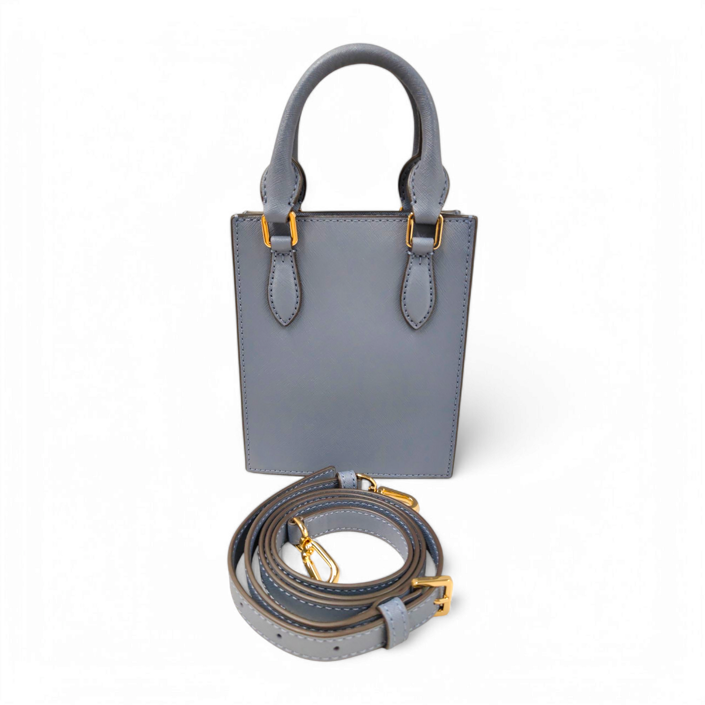 TORY BURCH 2WAY Bag Gray 100069171 Rank A