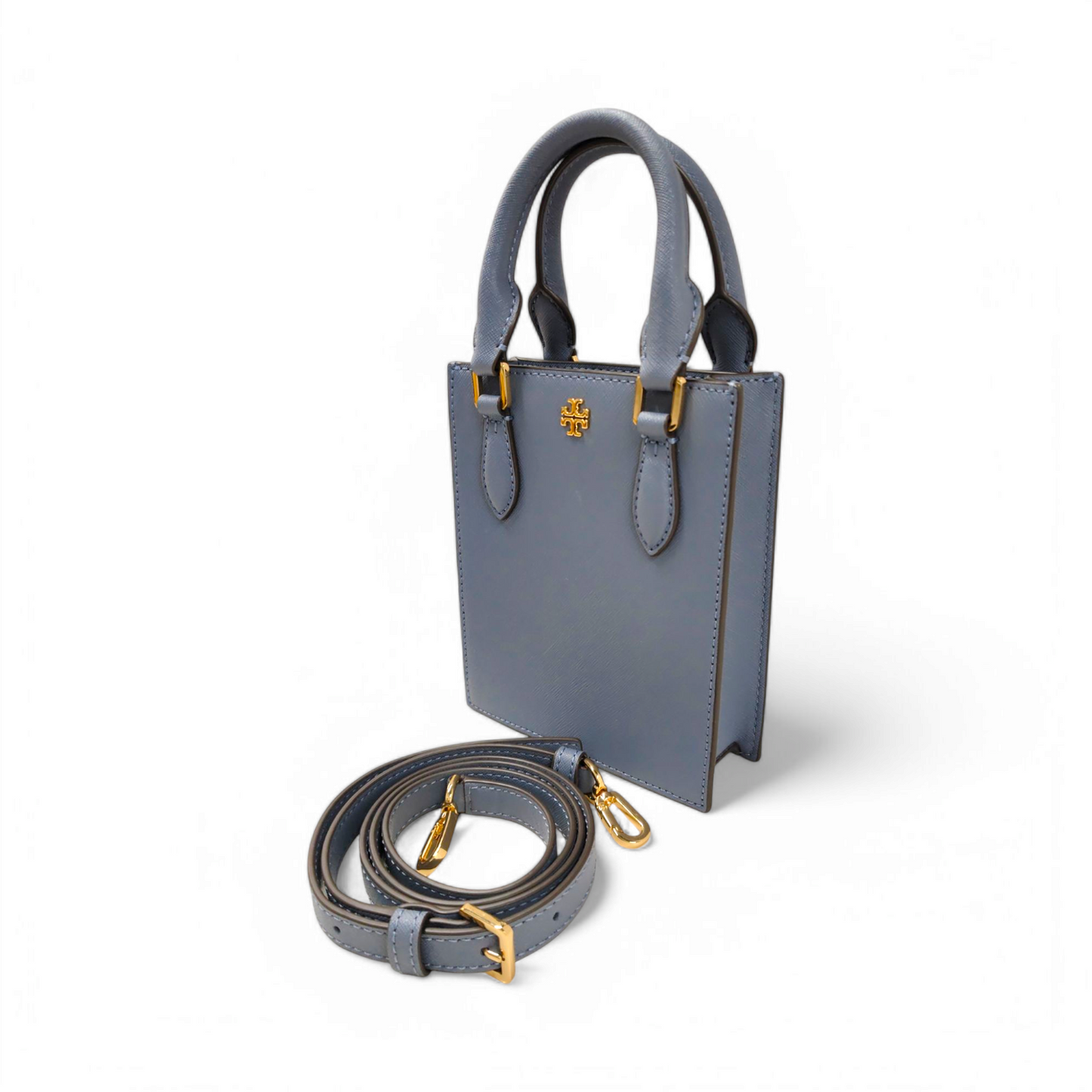 TORY BURCH 2WAY Bag Gray 100069171 Rank A