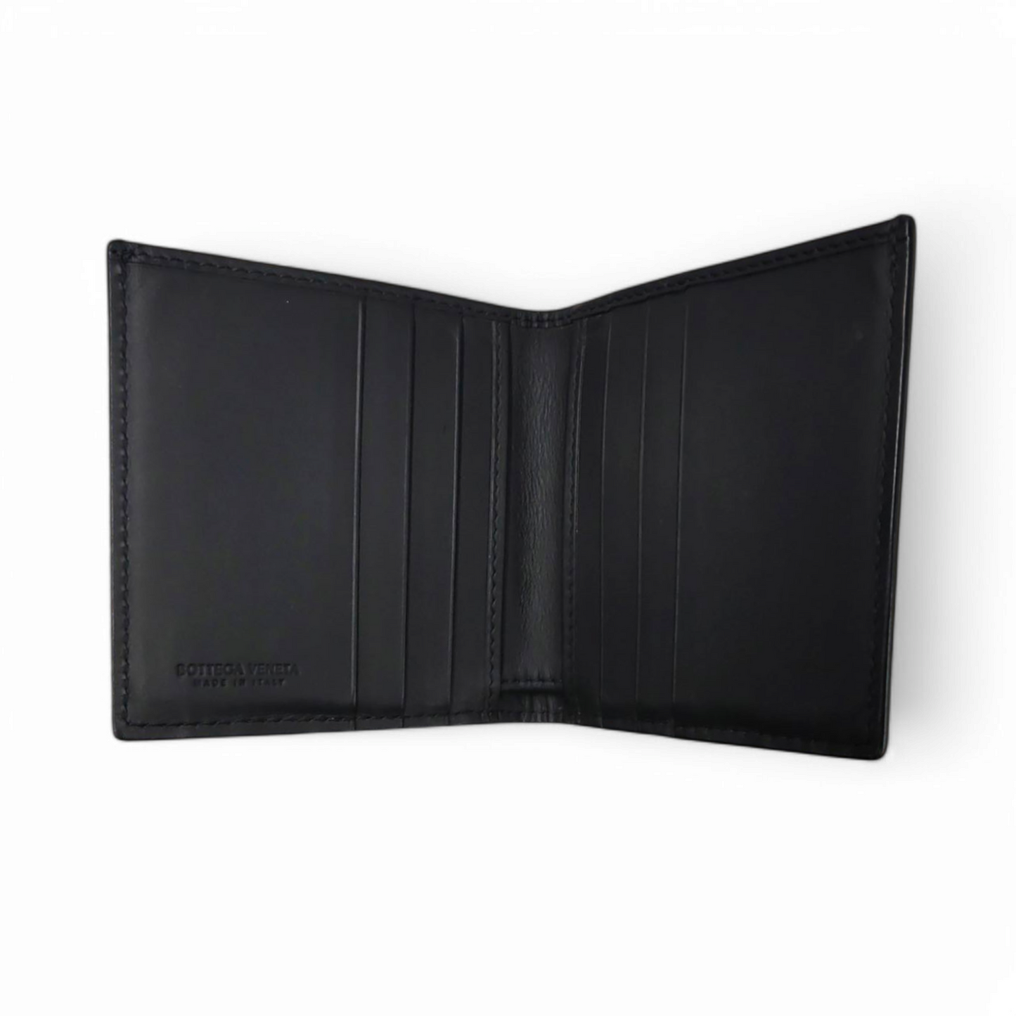 BOTTEGA VENETA Wallet Intrecciato Black P00766574J Rank A