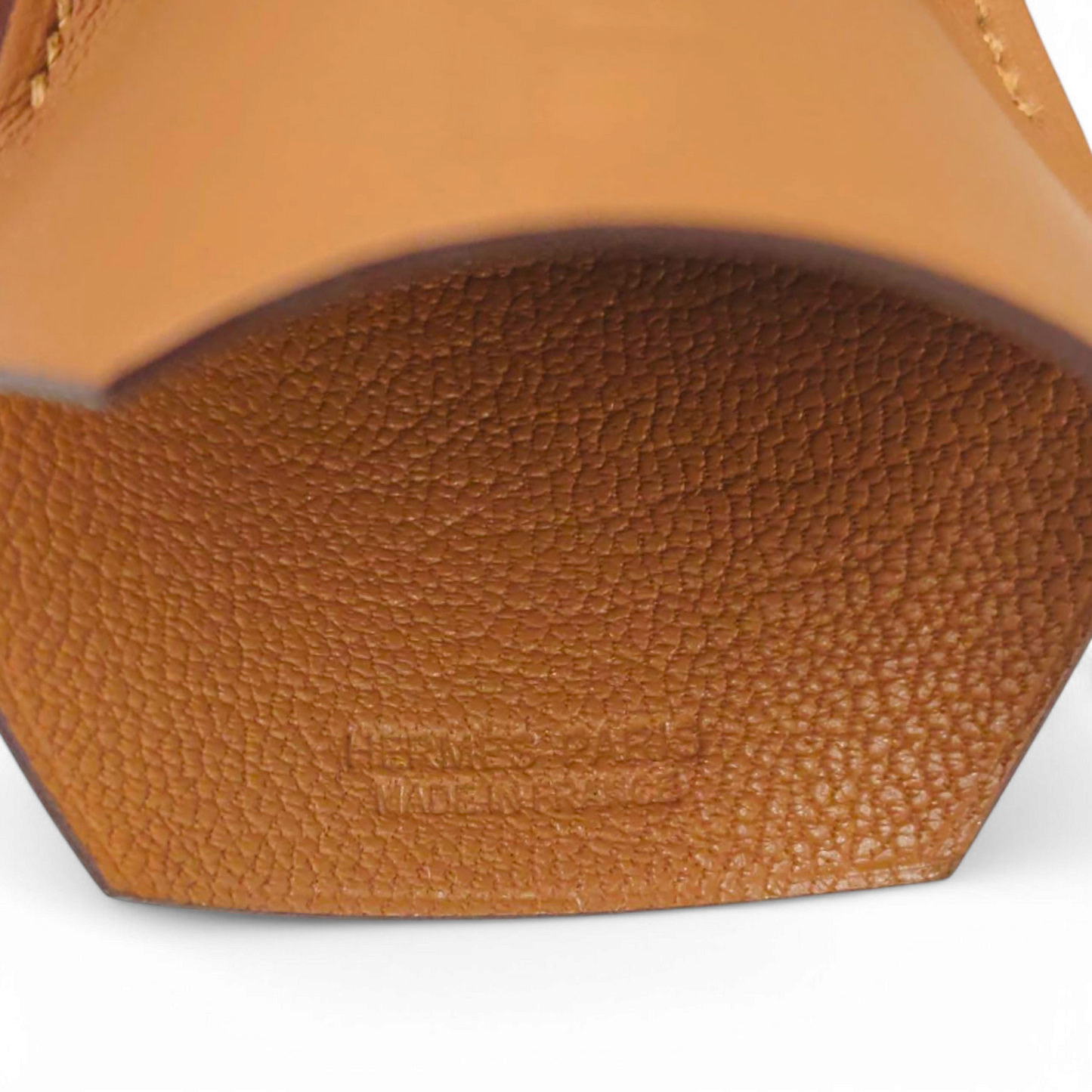 HERMES Clochette key ring Brown Rank A