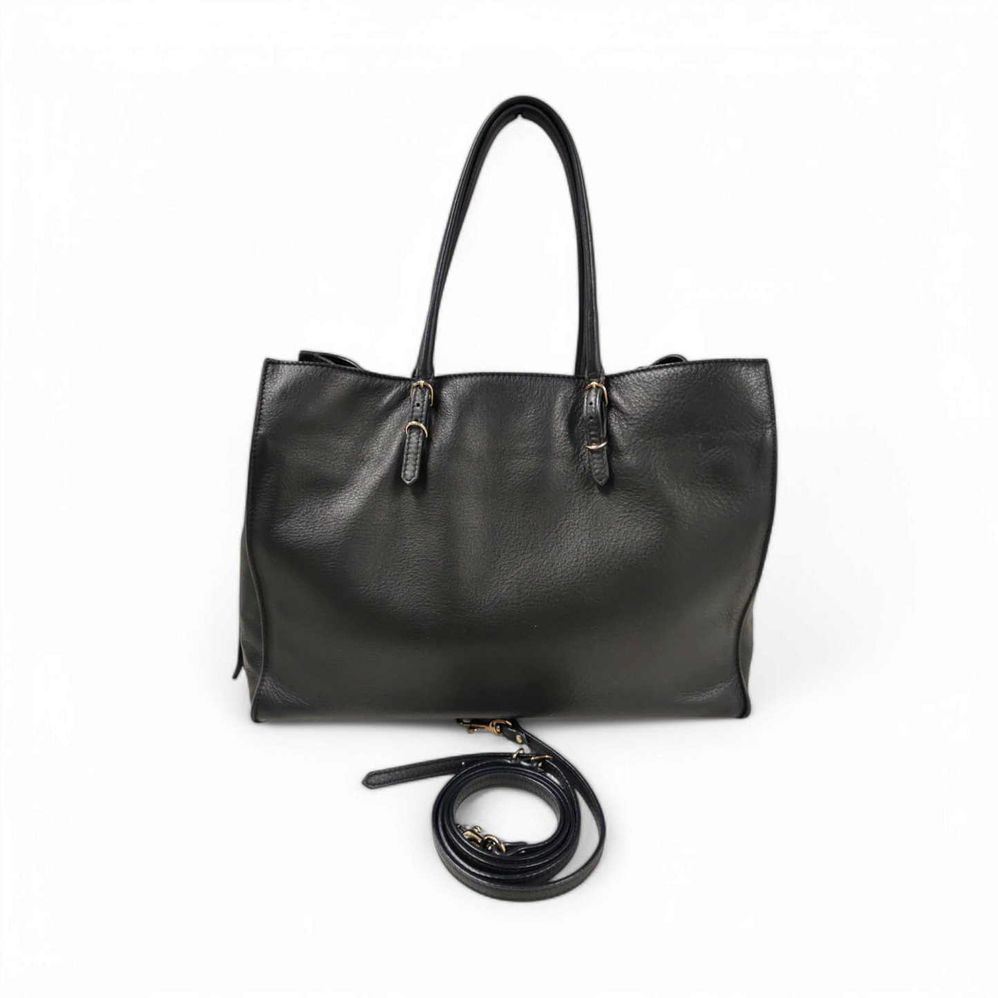 BALENCIAGA 2WAY Bag 432596 1000 Black Rank B