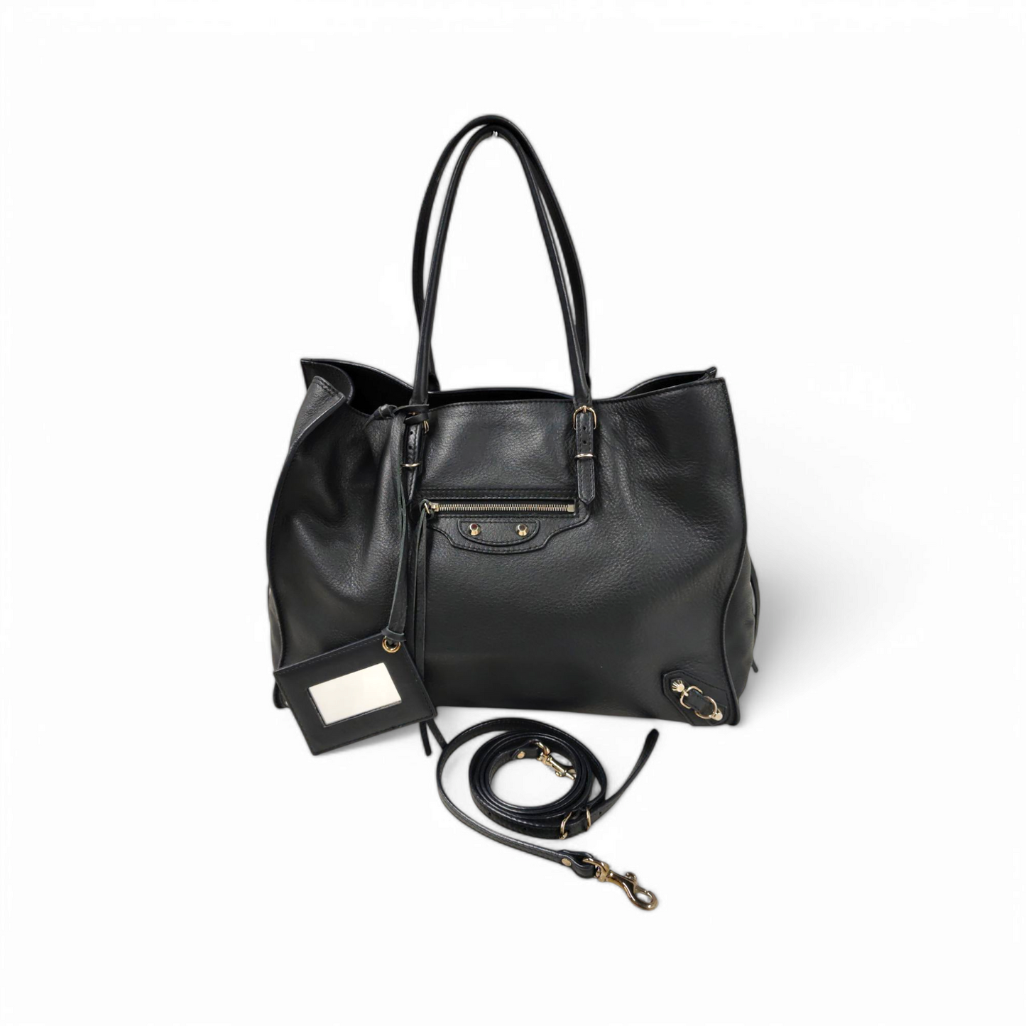 BALENCIAGA 2WAY Bag 432596 1000 Black Rank B