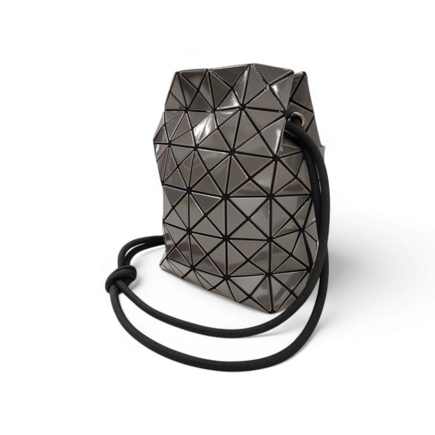 BAO BAO ISSEY MIYAKE Shoulder bag BB86-AG531 Gray *Scratch*