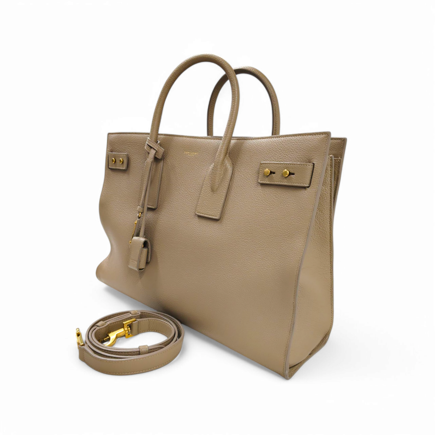 Saint Laurent Paris 2WAY Bag ARS631526 Beige 0722 Rank B