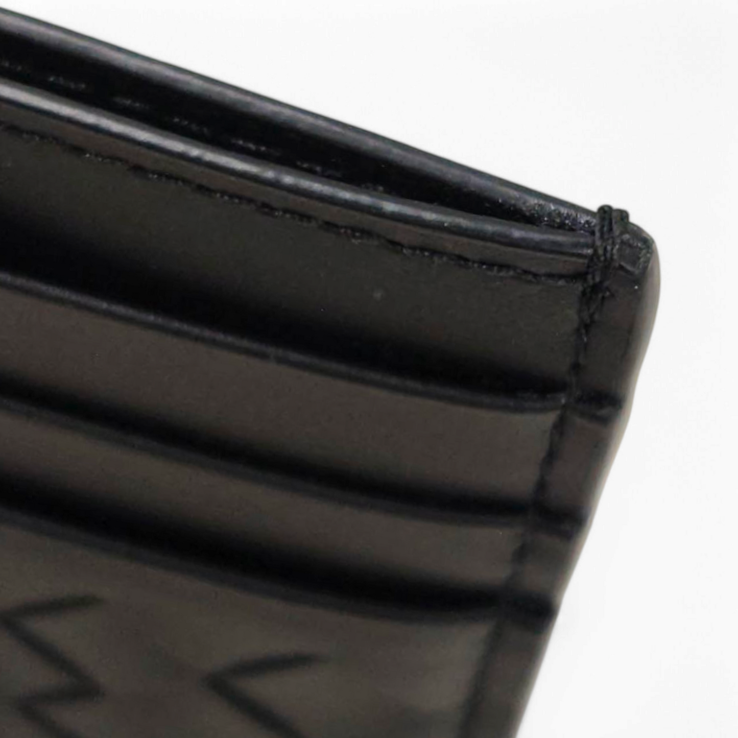 BOTTEGA VENETA Card Case P02859599D Black Rank AB