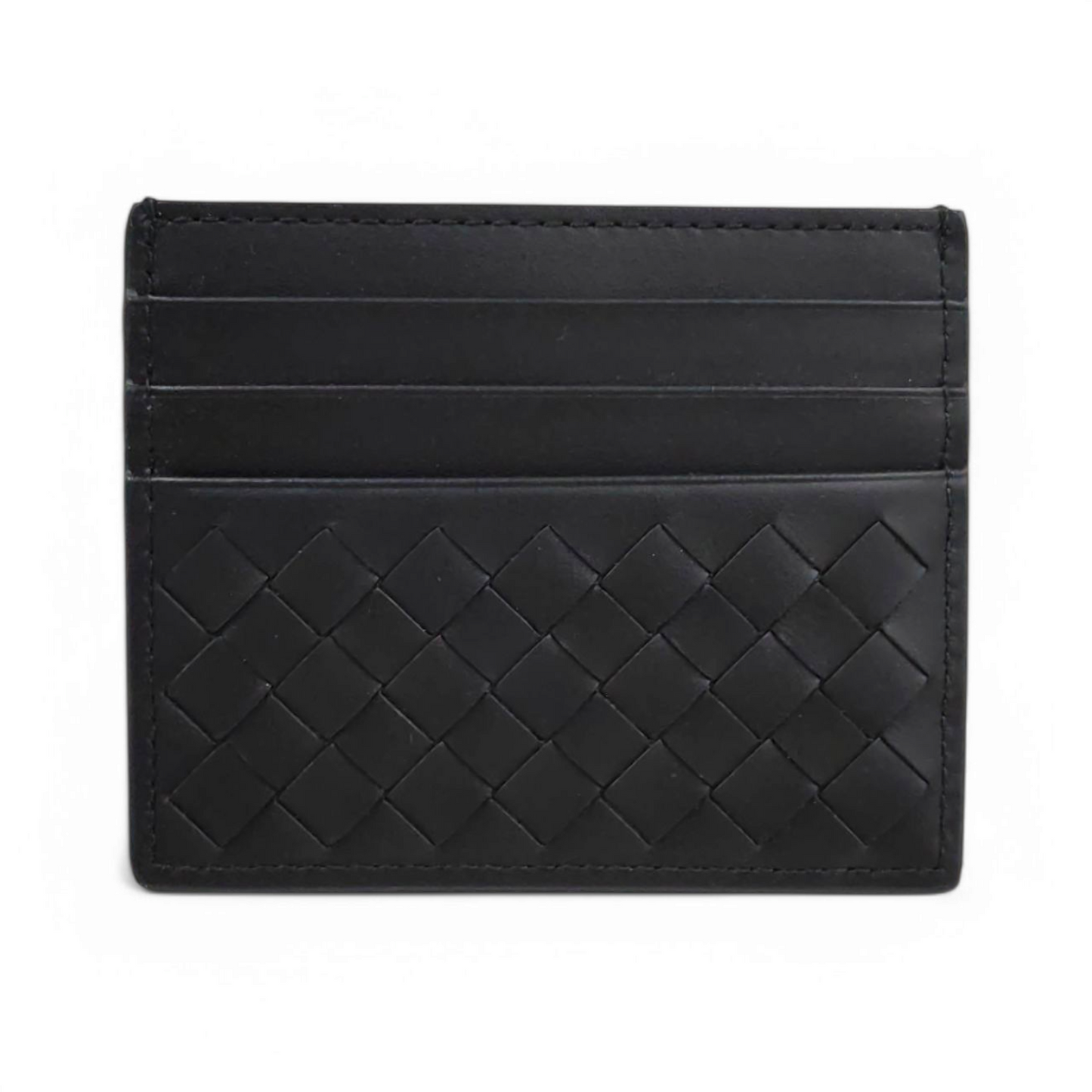 BOTTEGA VENETA Card Case P02859599D Black Rank AB