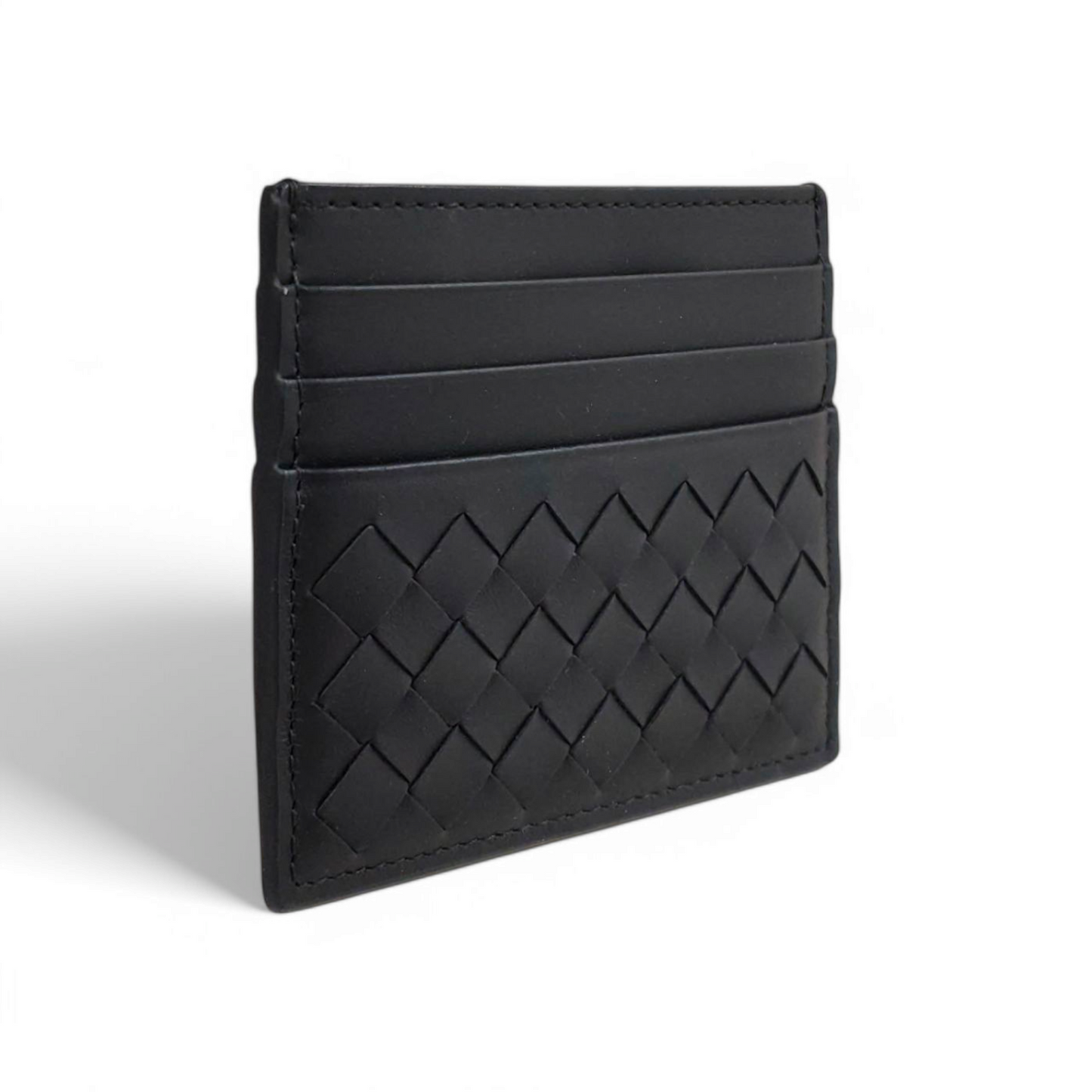 BOTTEGA VENETA Card Case P02859599D Black Rank AB