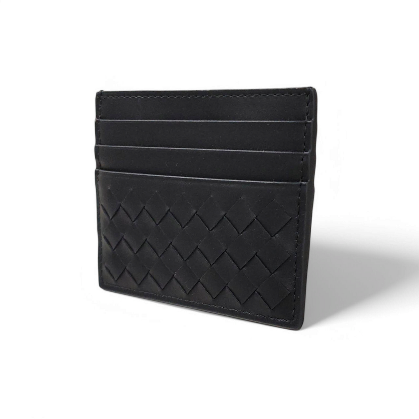 BOTTEGA VENETA Card Case P02859599D Black Rank AB