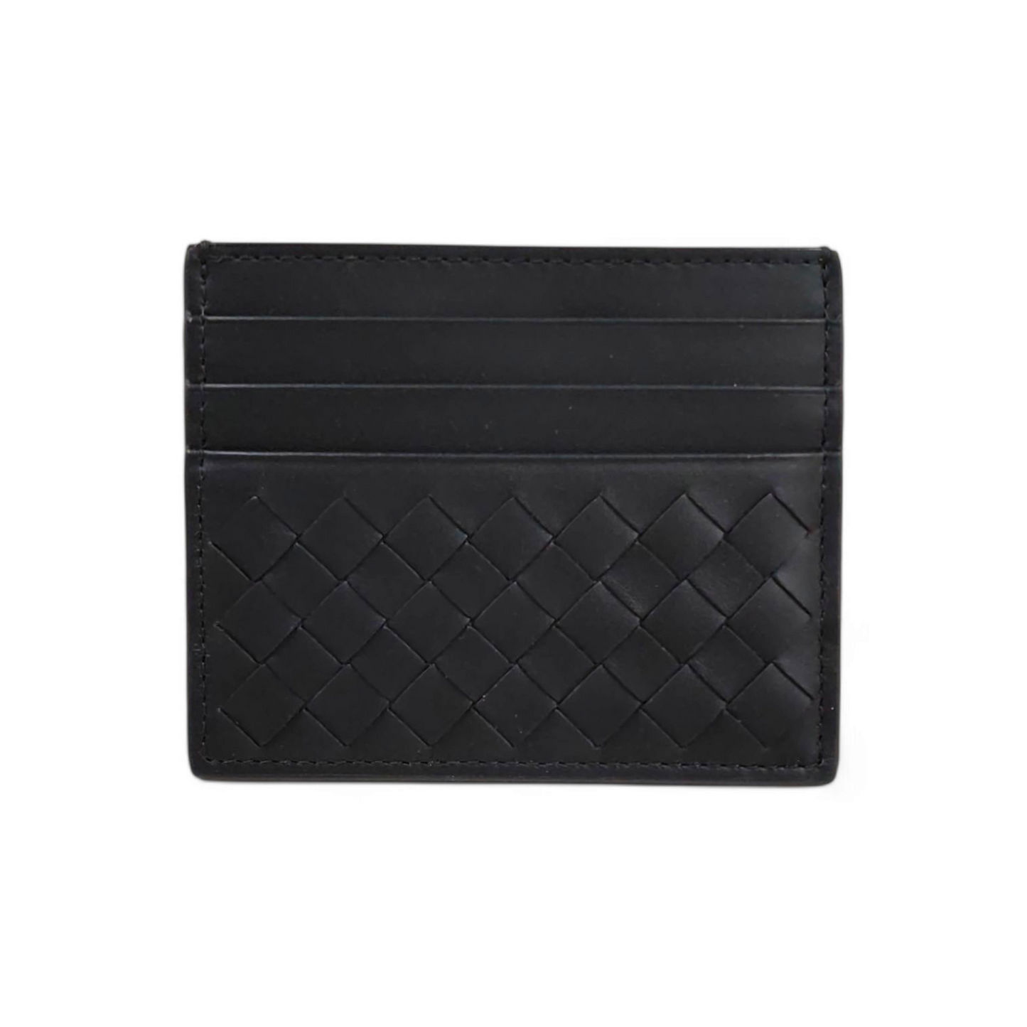 BOTTEGA VENETA Card Case P02859599D Black Rank AB