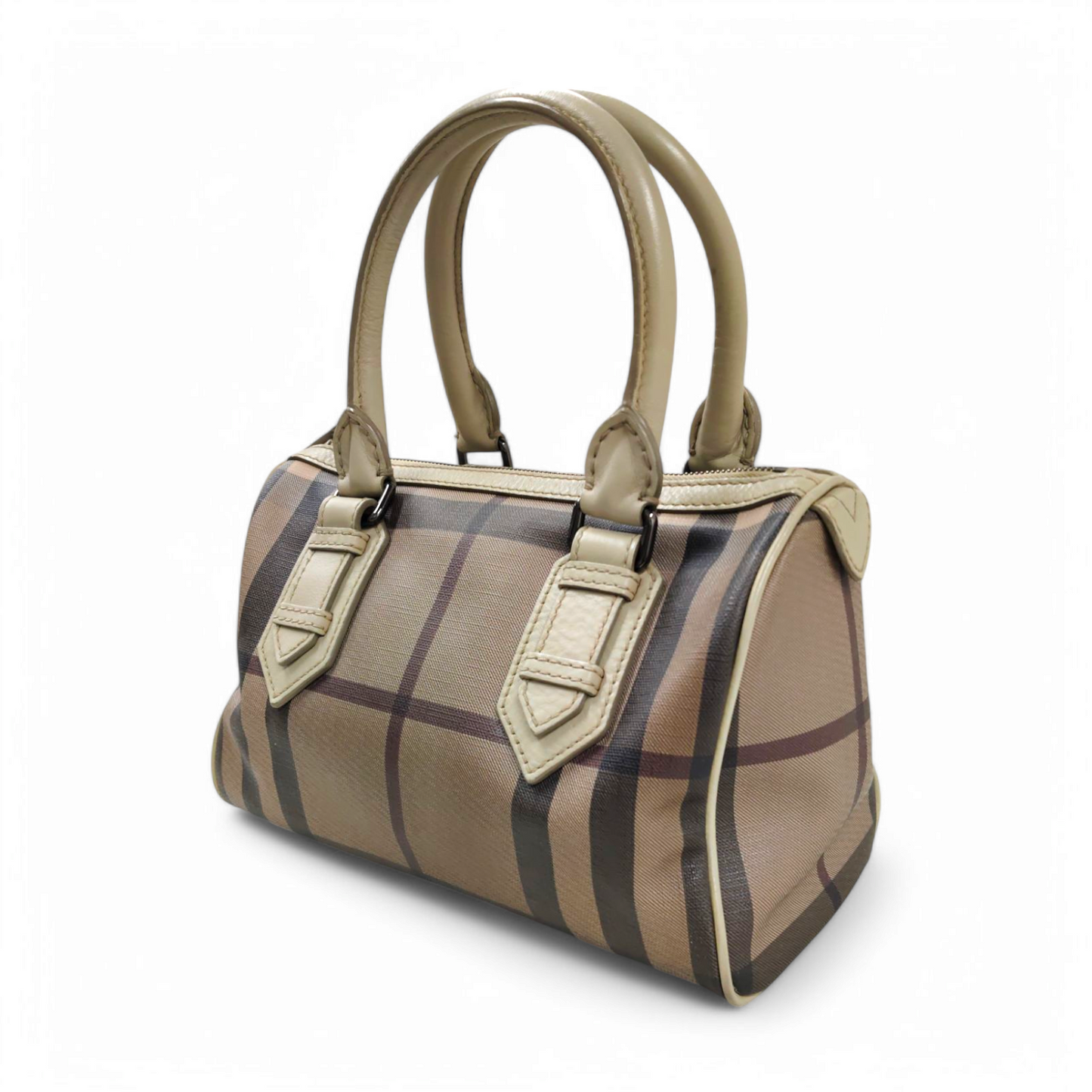 BURBERRY Handbag Brown 3690441 *Scratch* Rank B