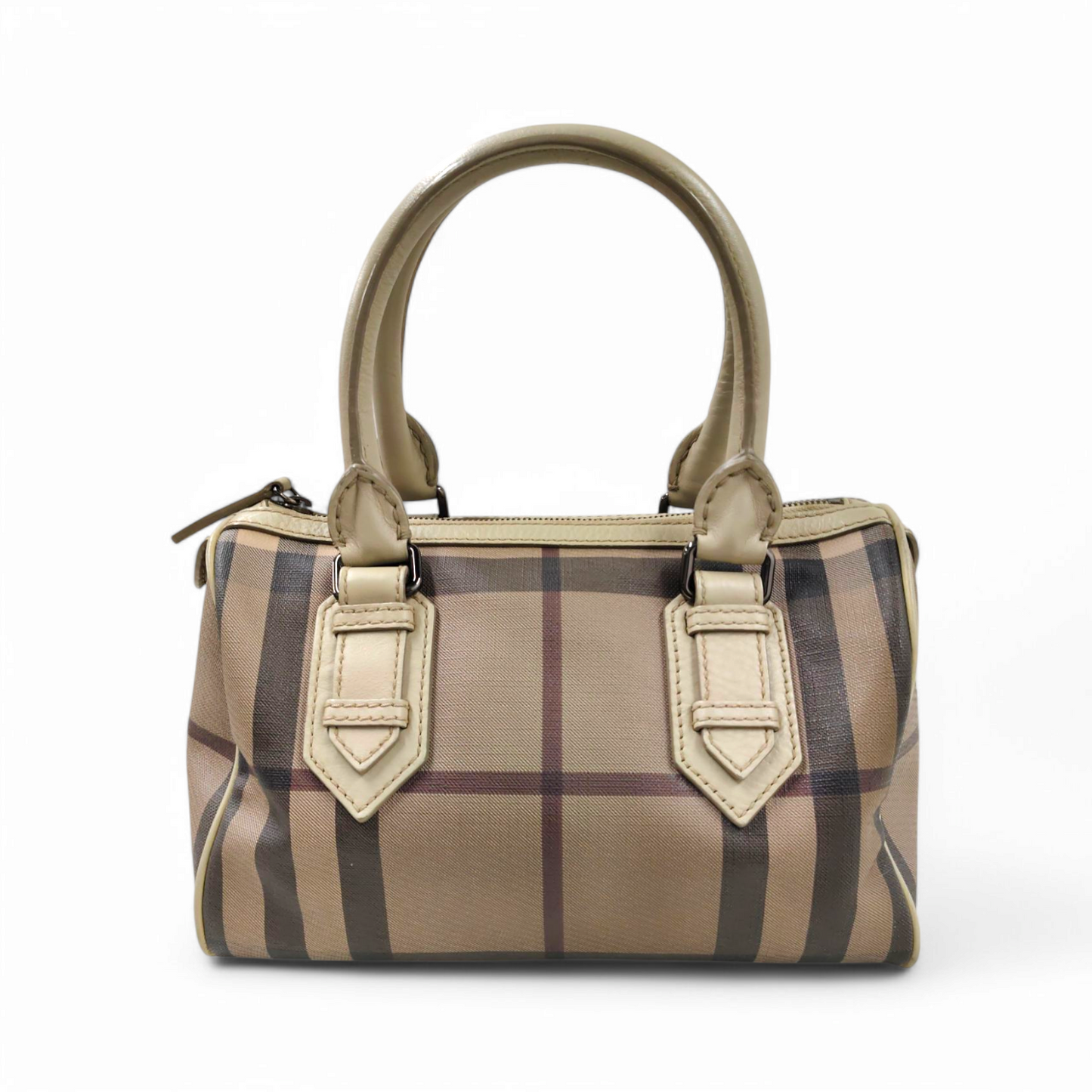 BURBERRY Handbag Brown 3690441 *Scratch* Rank B