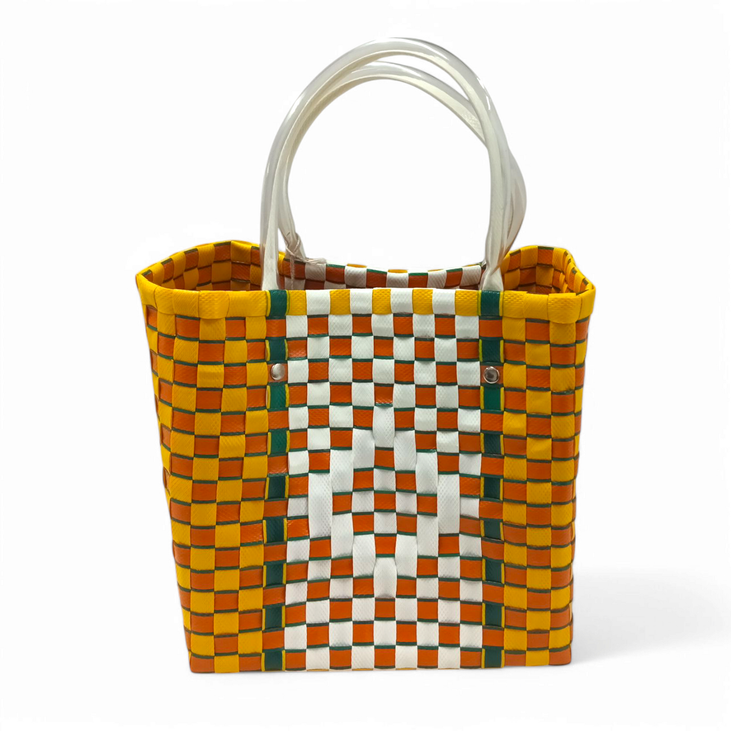 MARNI MARKET BAG SHMH006A00 Yellow/Orange Rank A