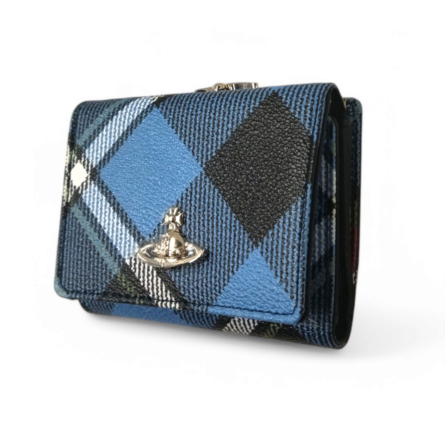 Vivienne Westwood Wallet 51010018-10256 Multi Color DERBY SMALL FRAME Rank A