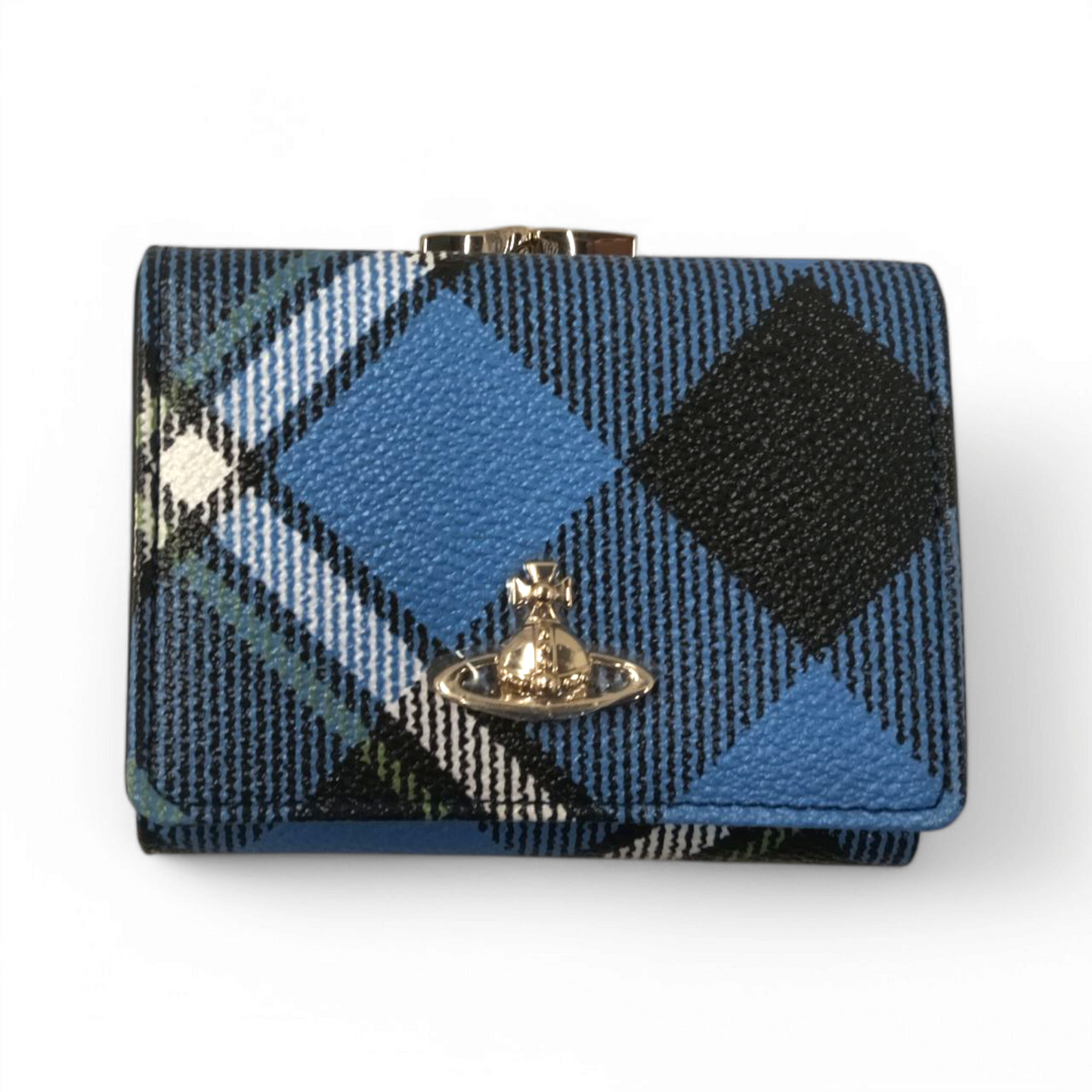 Vivienne Westwood Wallet 51010018-10256 Multi Color DERBY SMALL FRAME Rank A