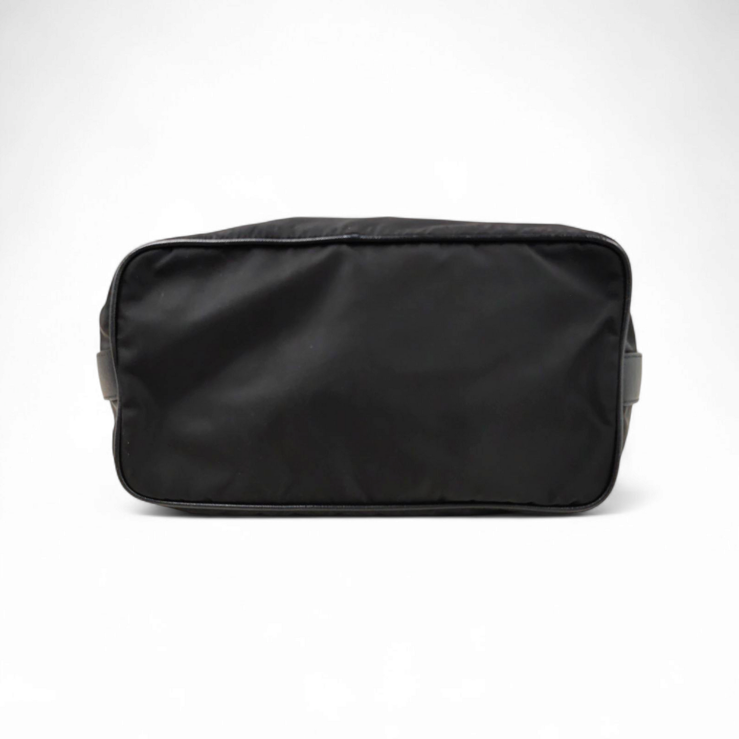 PRADA Handbag Bag Nylon *inside damage* Black Rank B