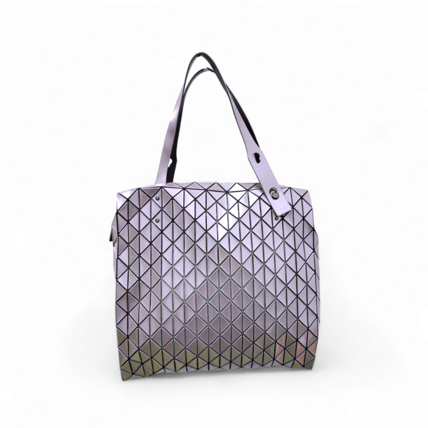 BAO BAO ISSEY MIYAKE Handbag BB86-AG462 Gray Rank AB