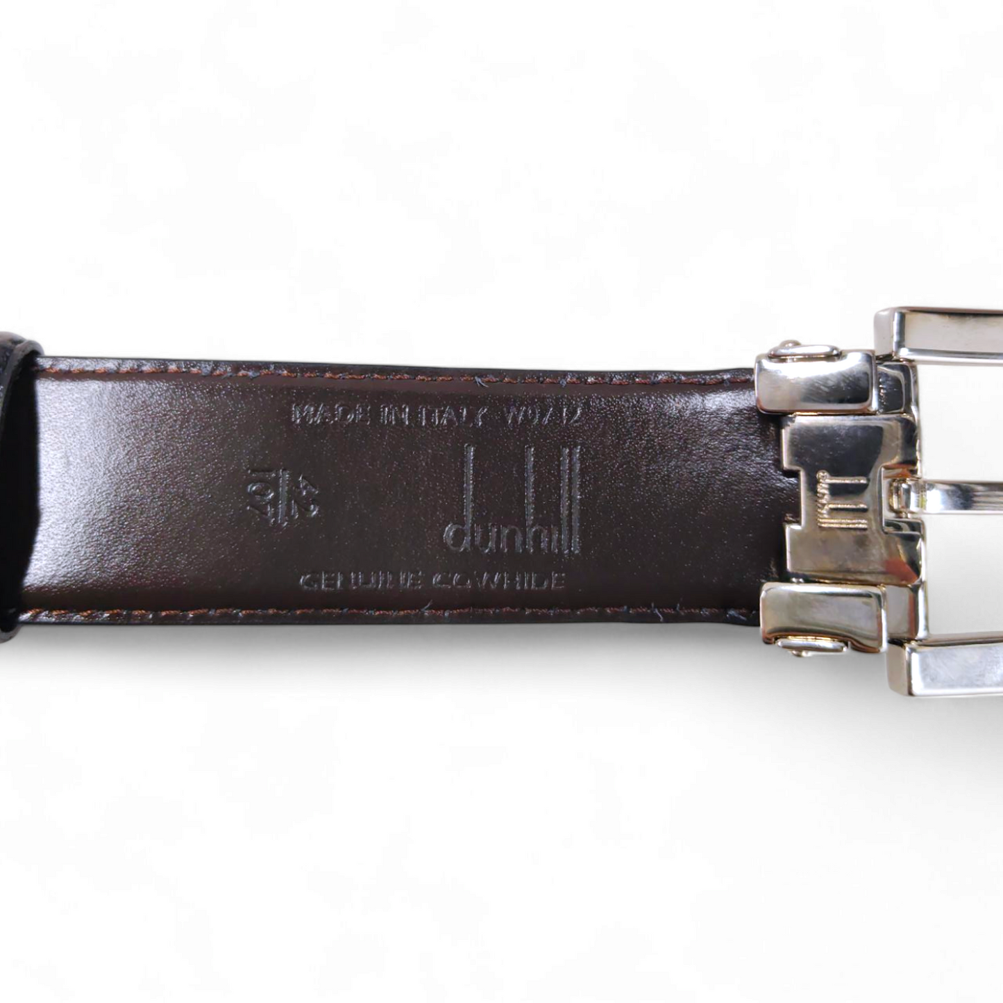 dunhill Belt Black And Brown 107/42 Rank B