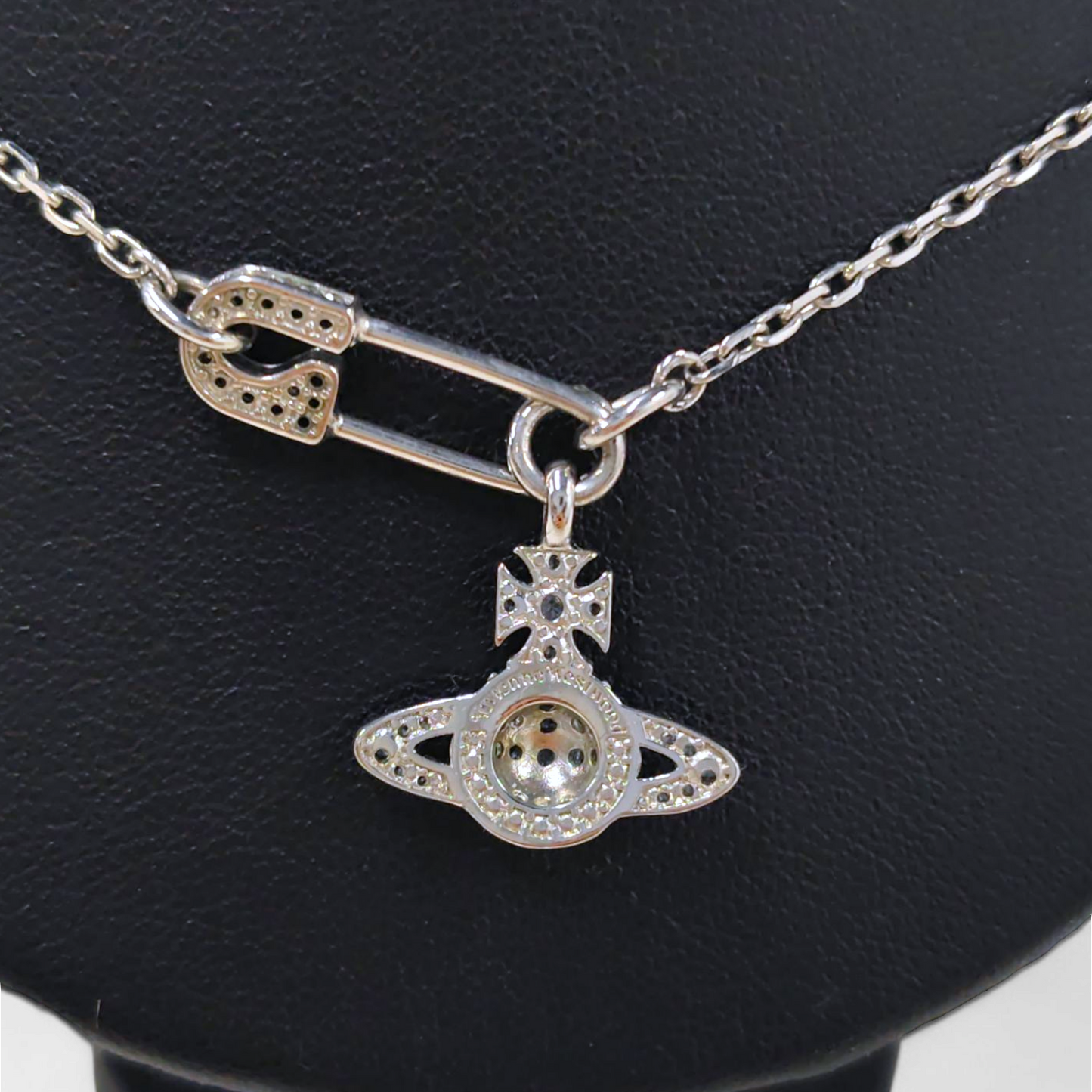 Vivienne Westwood necklace Silver lucrece Pendant Rank B
