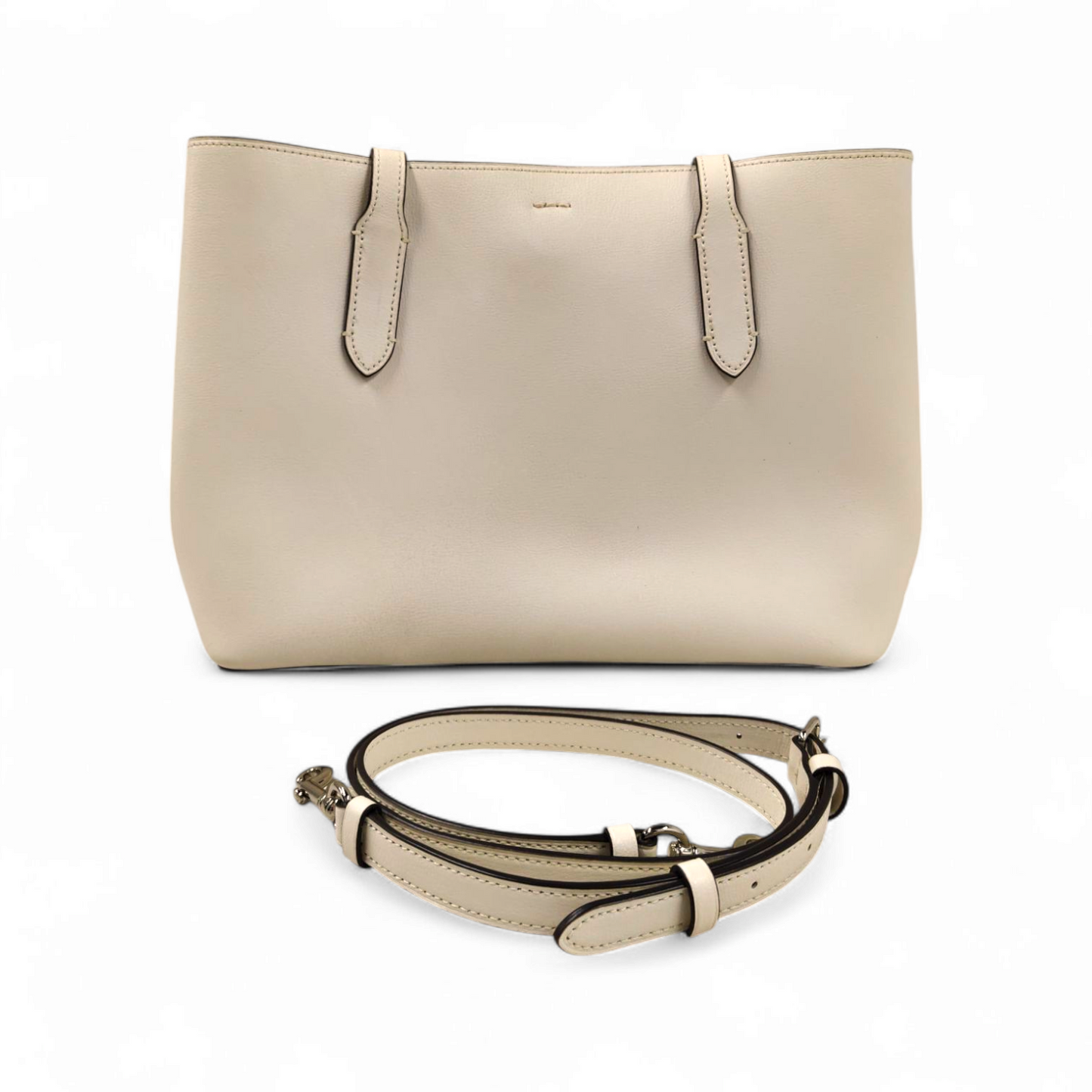 COACH 2WAY Bag F48734 Beige Rank B
