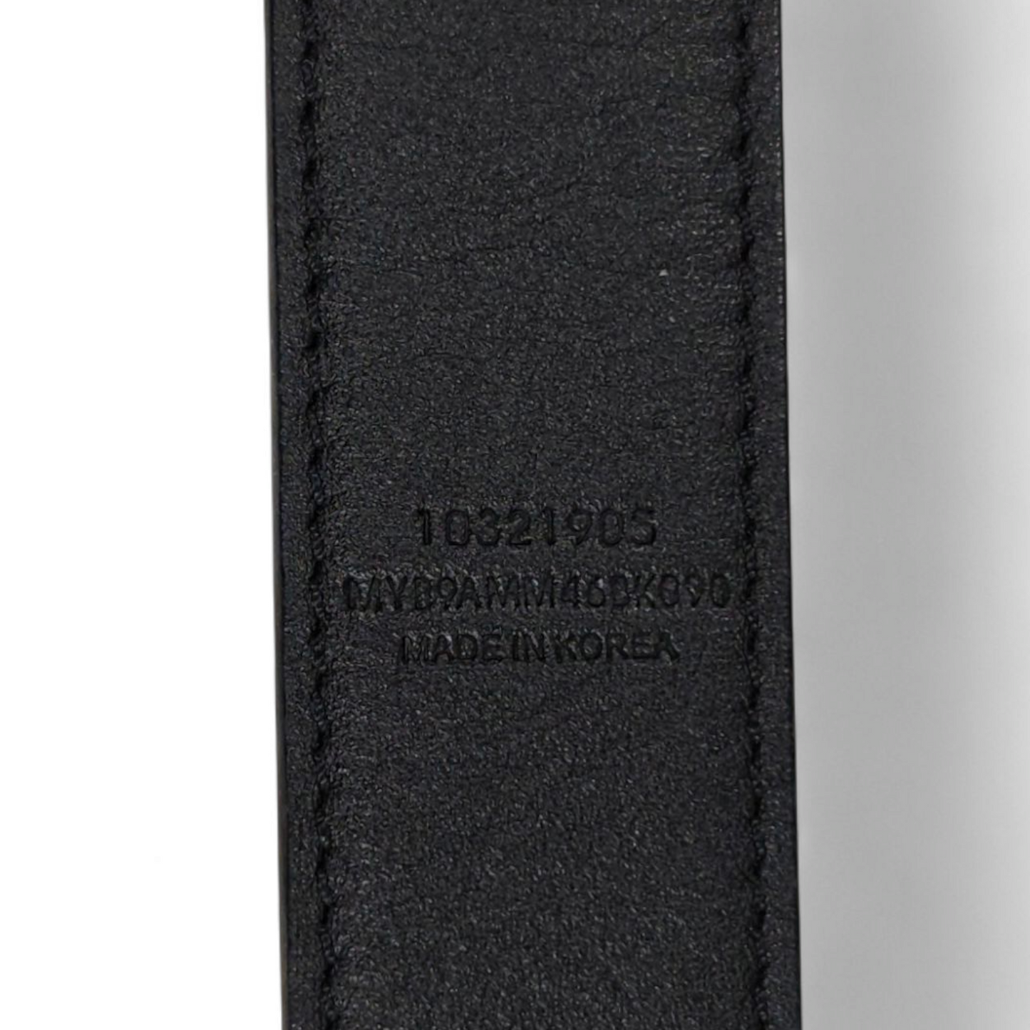 MCM Belt MYB9AMM46BK090 Black Rank B