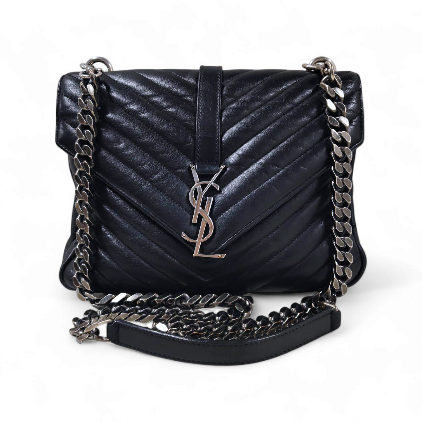Saint Laurent Paris Shoulder Bag DMR428056 Black Rank B