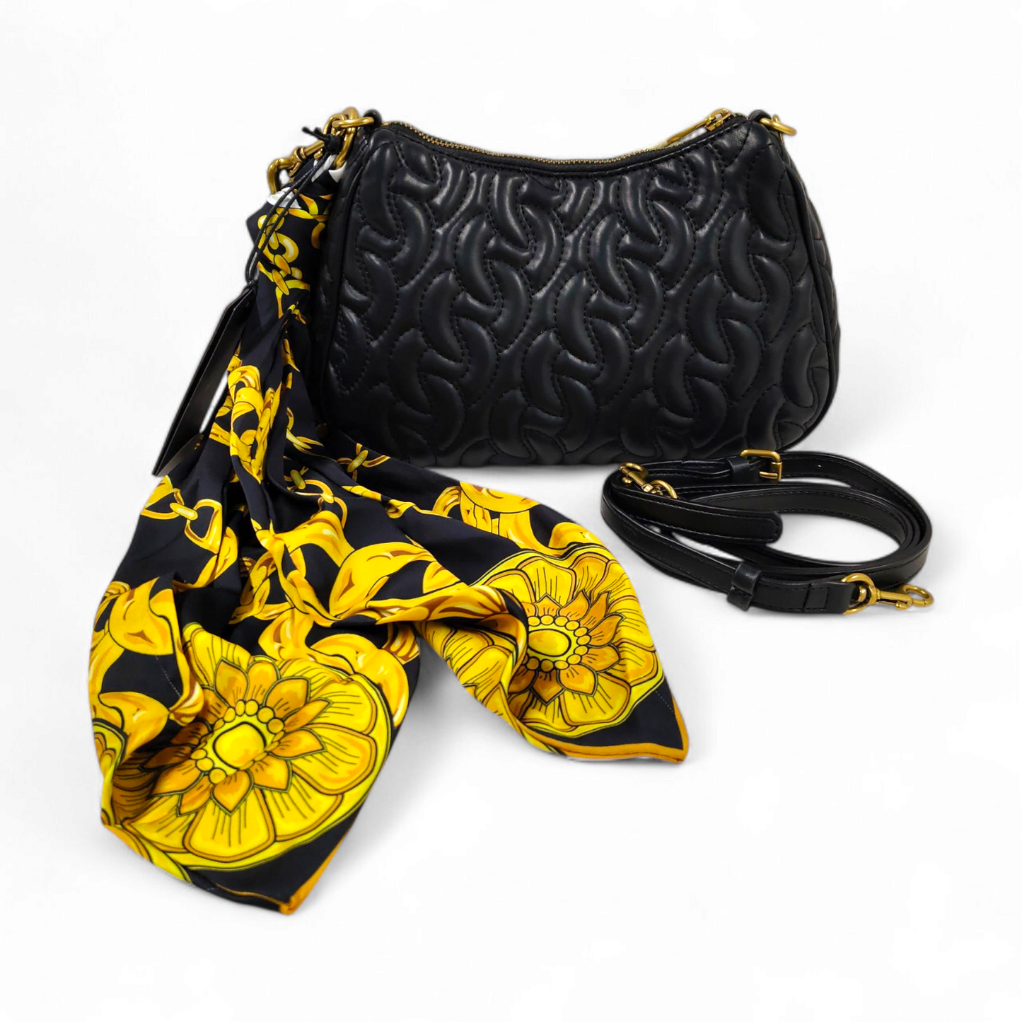 VERSACE 2WAY Bag 75VA4B6 Black VERSCE JEANS COUTURE *Unused Item*