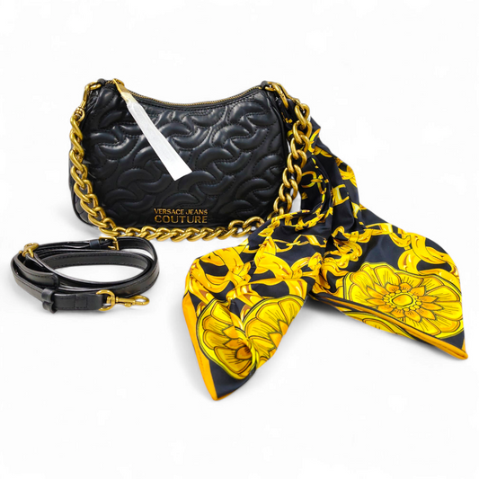 VERSACE 2Way Bag 75VA4BA6 Unused Item Blck