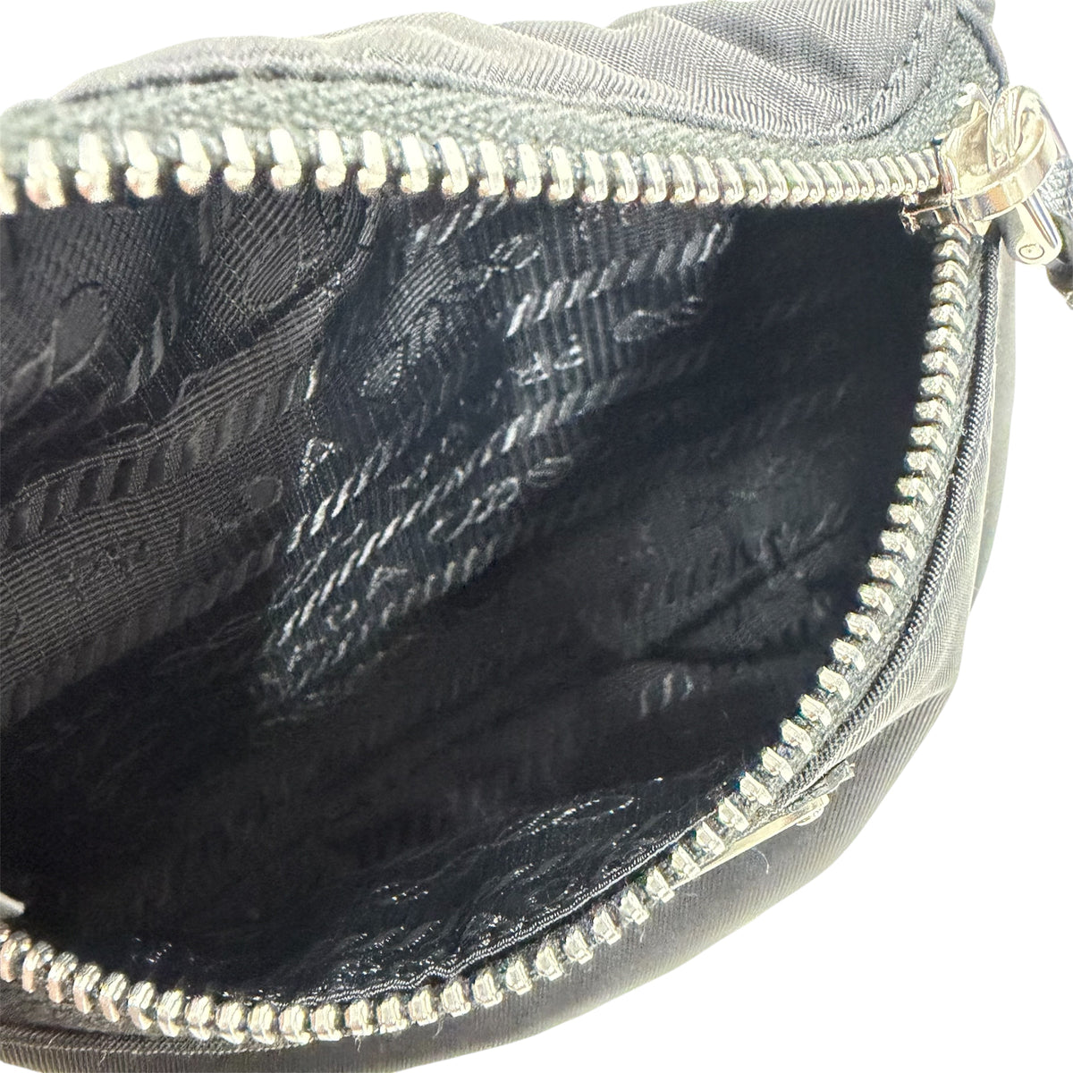 PRADA Mini Pouch 42 Black 2TT116