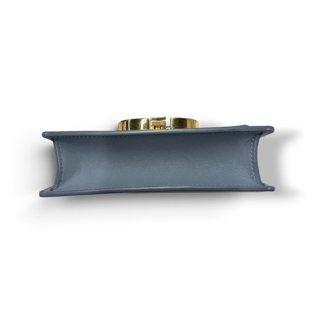 Christian Dior Shoulder Bag Blue 19-MA-1200 Micro 30 Montaigne Rank B