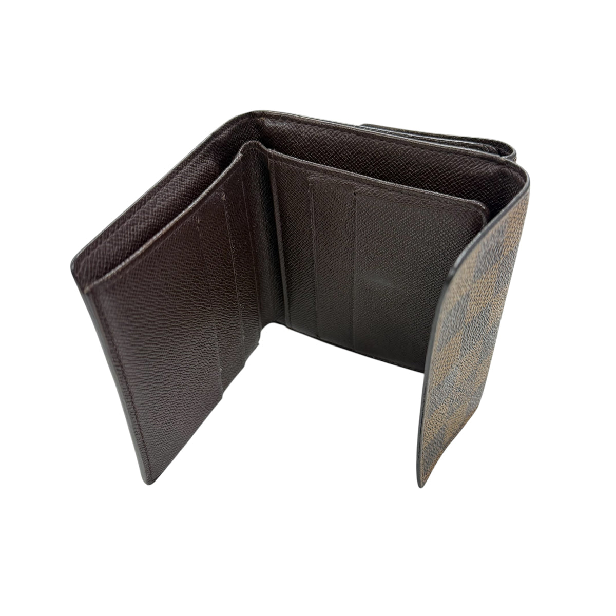 LOUIS VUITTON Two-fold Wallet Brown N61652