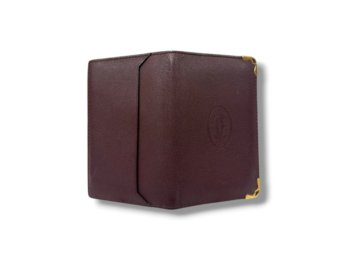 CARTIER CARD CASE L3001574 RANK(A) BURGUNDY