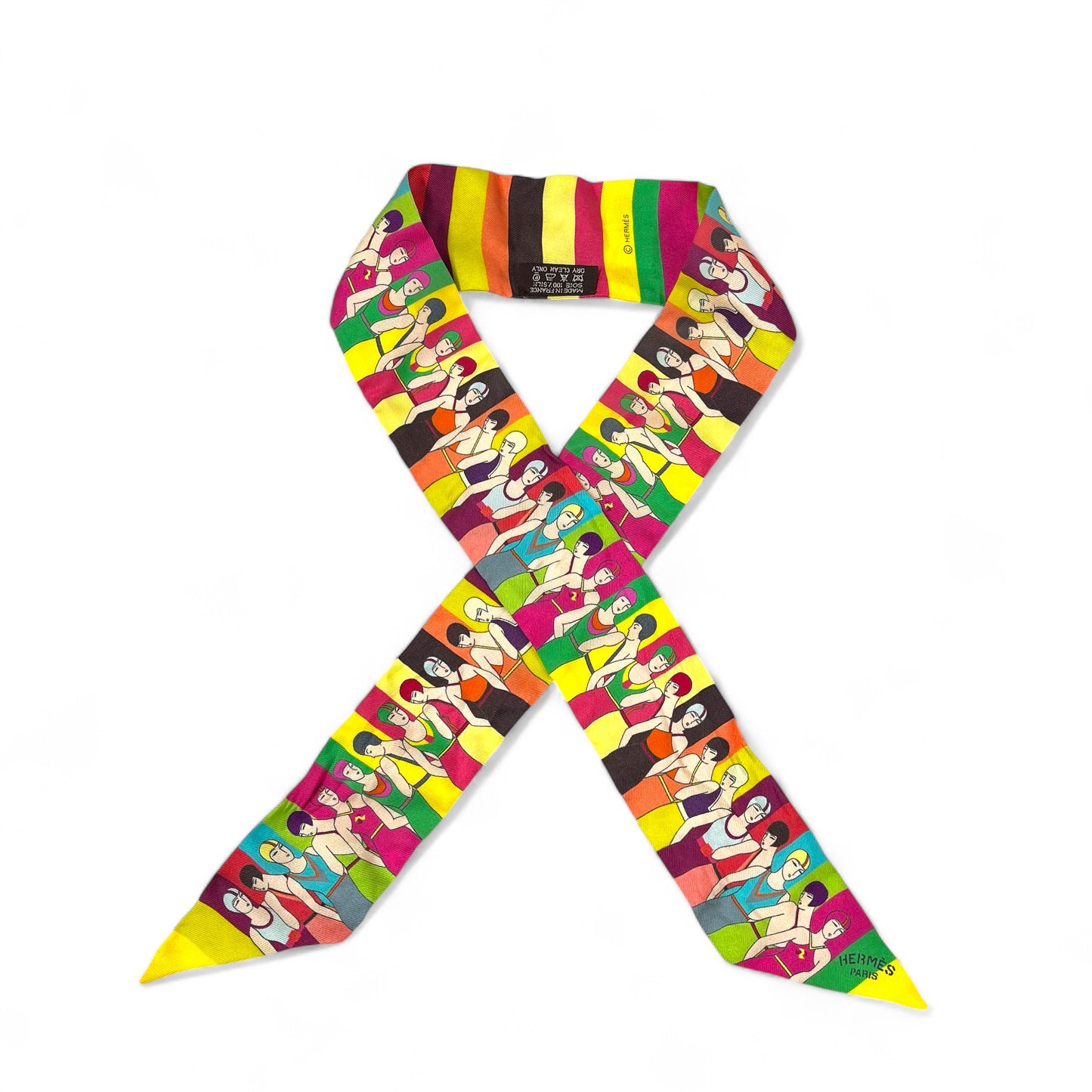 HERMES Scarf Multi Color TWILLY