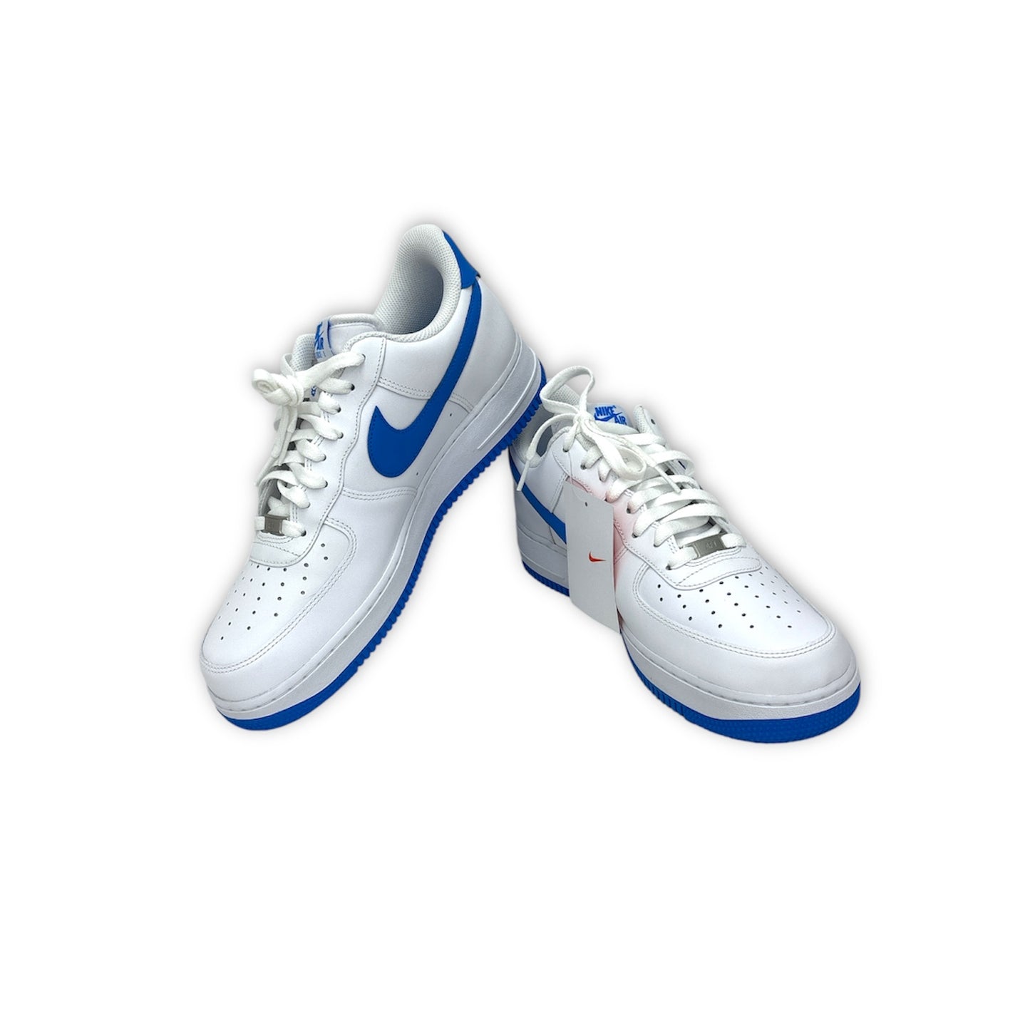 NIKE Sneaker Size 44.5 Mens White And Blue Unused Item