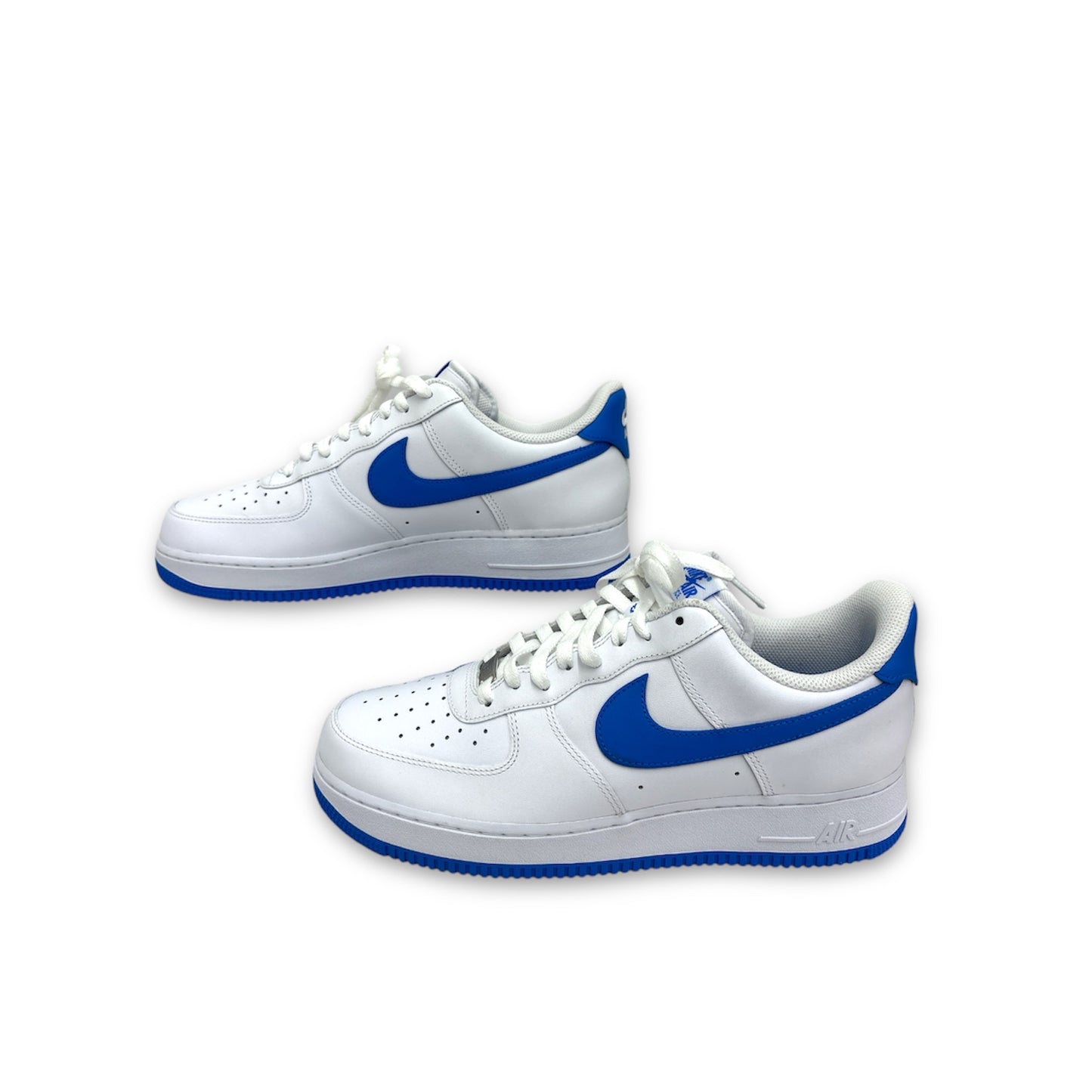 NIKE Sneaker Size 44.5 Mens White And Blue Unused Item