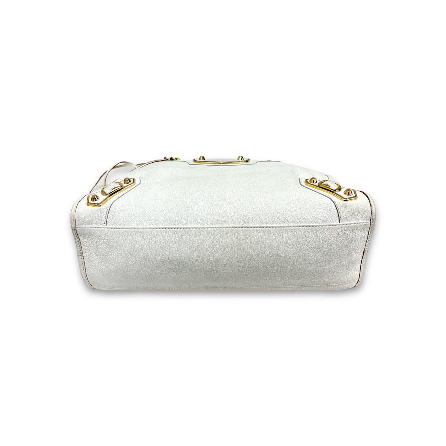 BALENCIAGA 2WAY Bag 390154 Beige 9060 B 002123 *Damage/Stain* Rank B