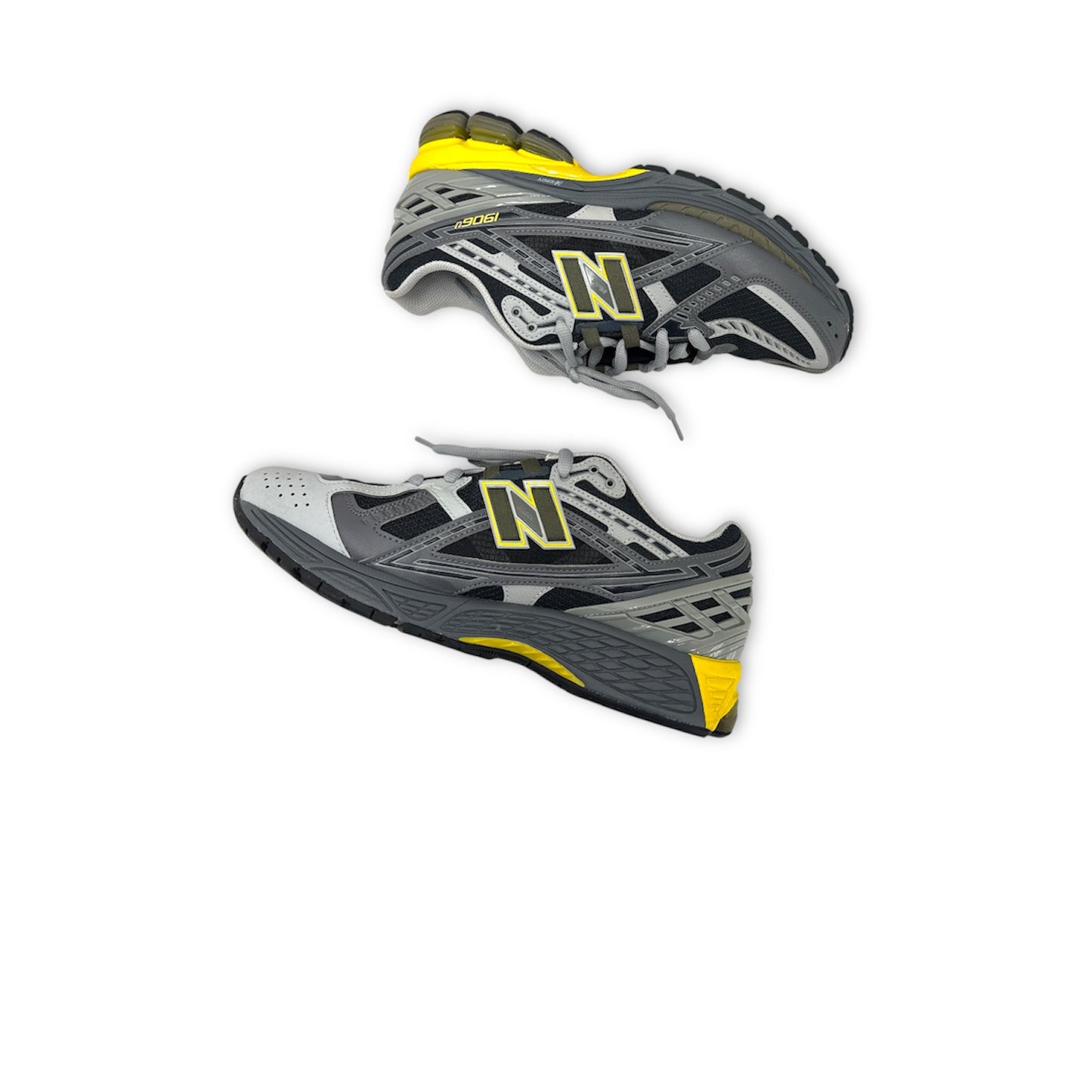 NEW BALANCE Sneaker Size 43 Mens M1906NA Gray And Yellow Rank A