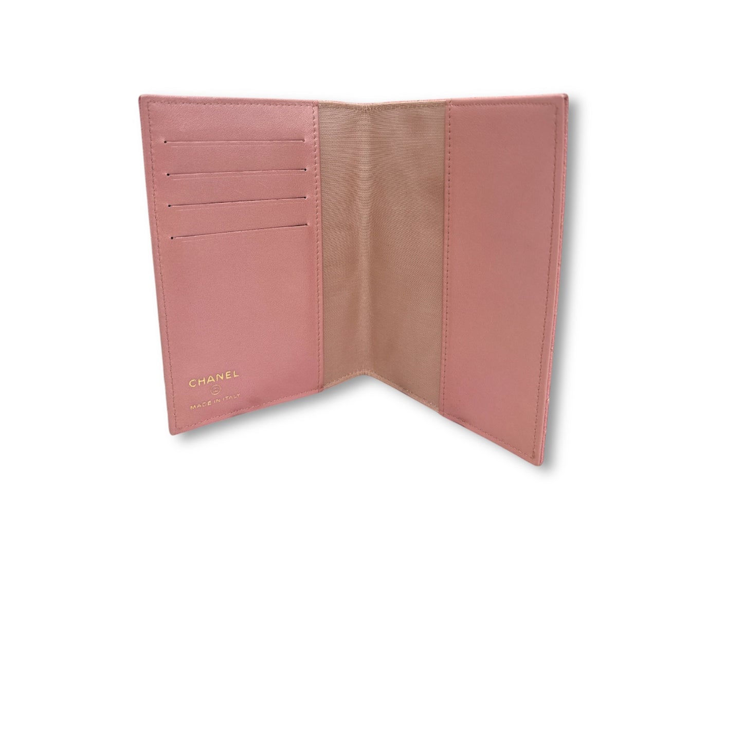 CHANEL Passport Case Matrasse Pink Rank A 27651265 *Without Guarantee card