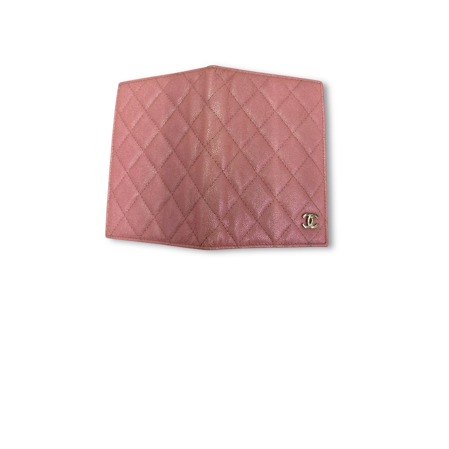 CHANEL Passport Case Matrasse Pink Rank A 27651265 *Without Guarantee card