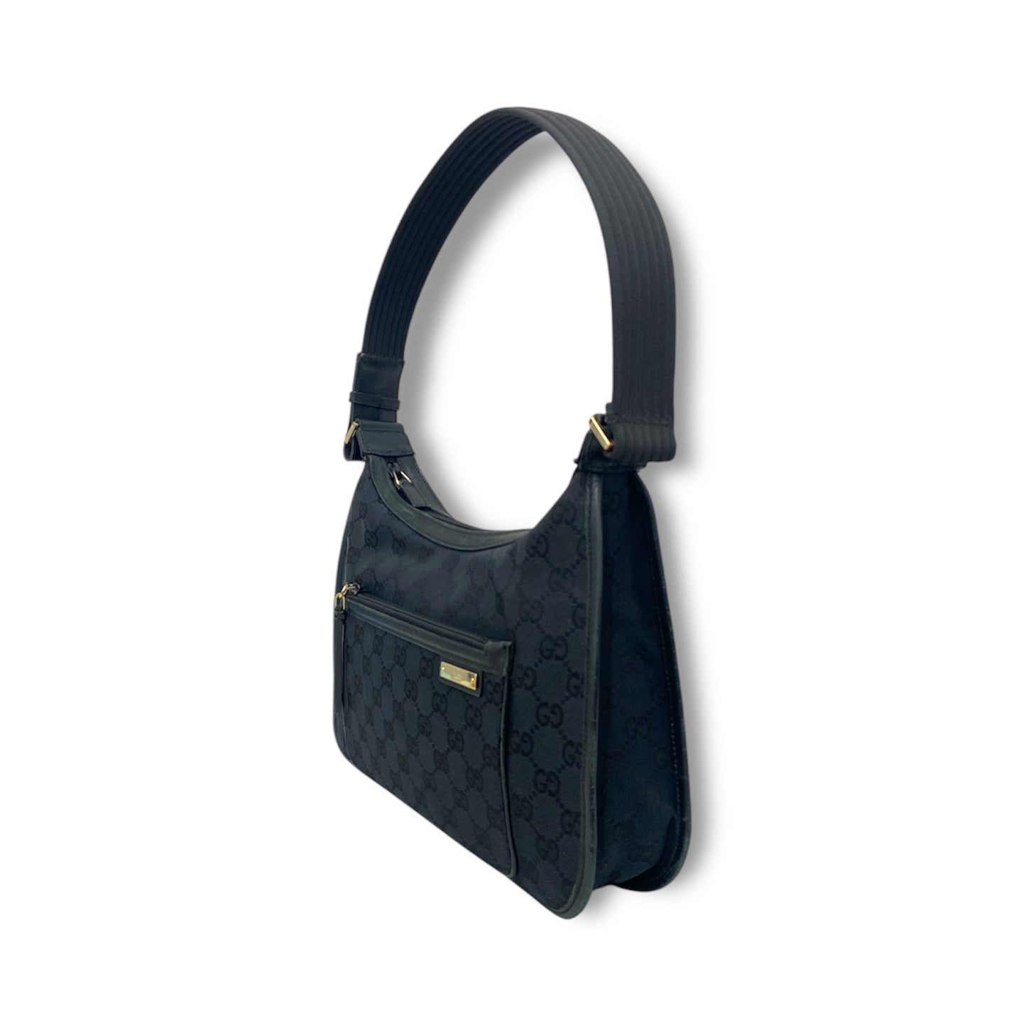 GUCCI Shoulder Bag 0014198 Black *Damage* Rank C