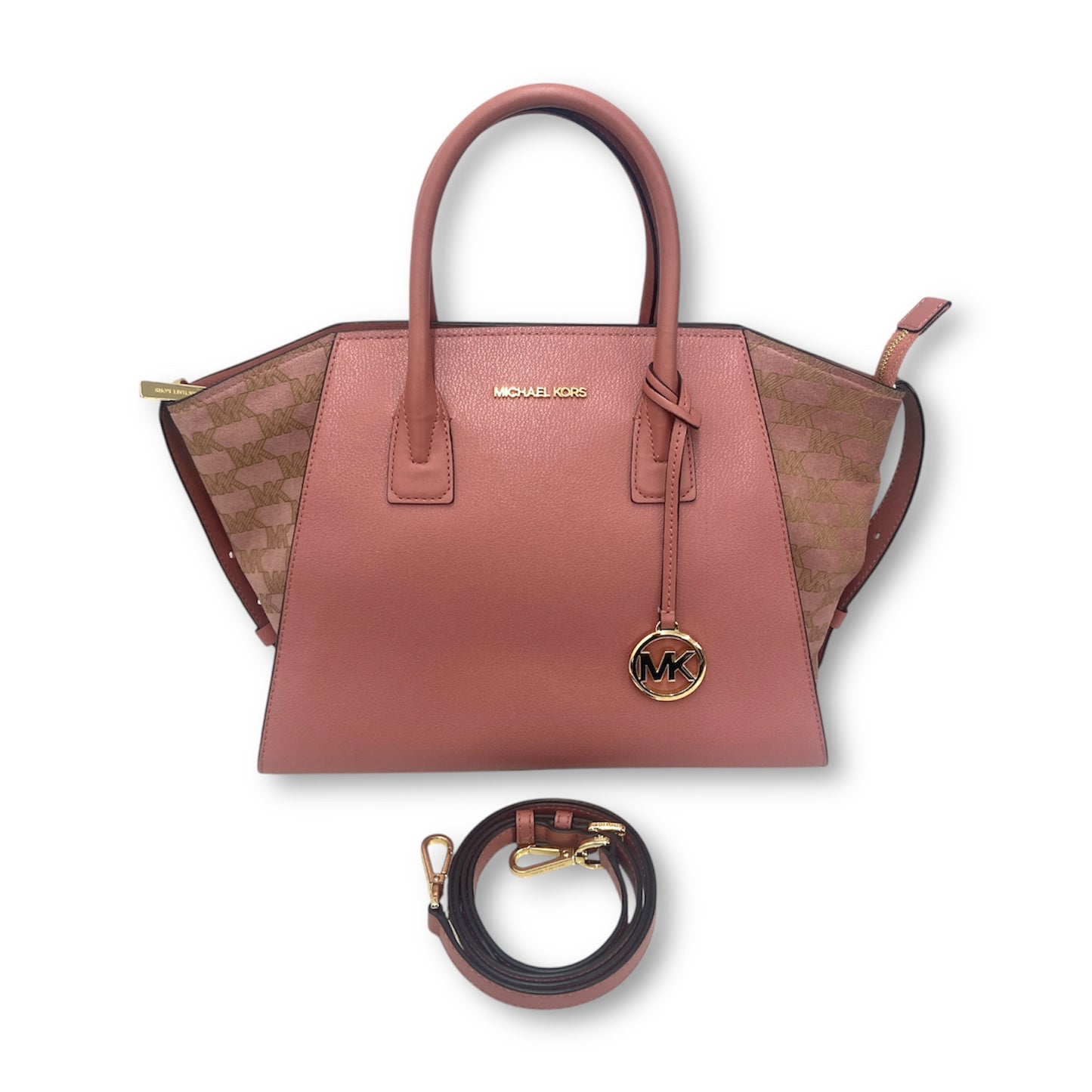 MICHAEL KORS 2WAY Bag 35F2G4VS3L Pink *Damage* Rank AB